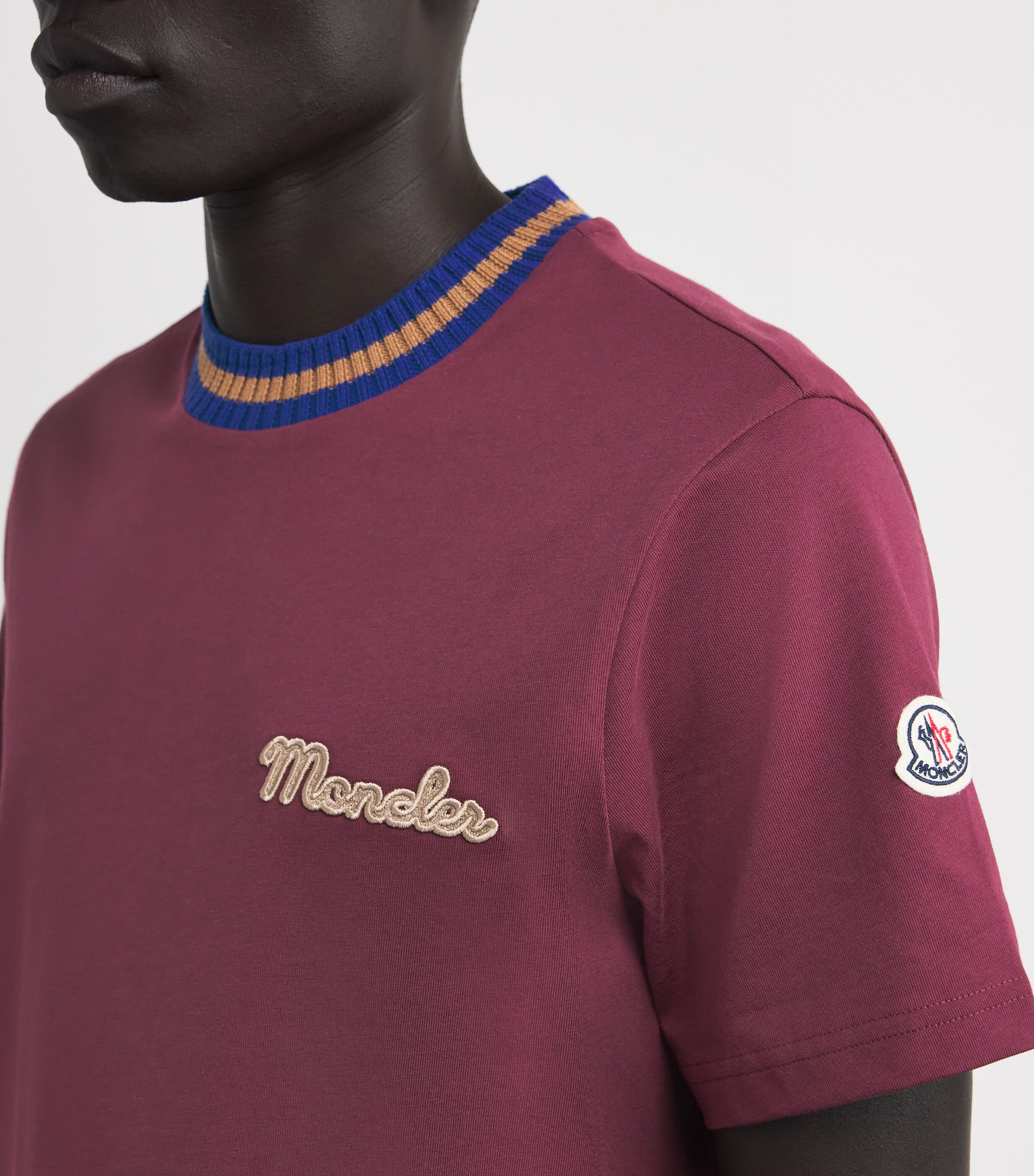 Cotton Logo Embroidered T-Shirt 468 Image 6