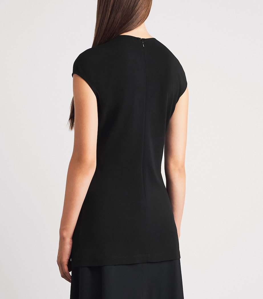 Toteme Womens Everyday Blouse Black Image 5