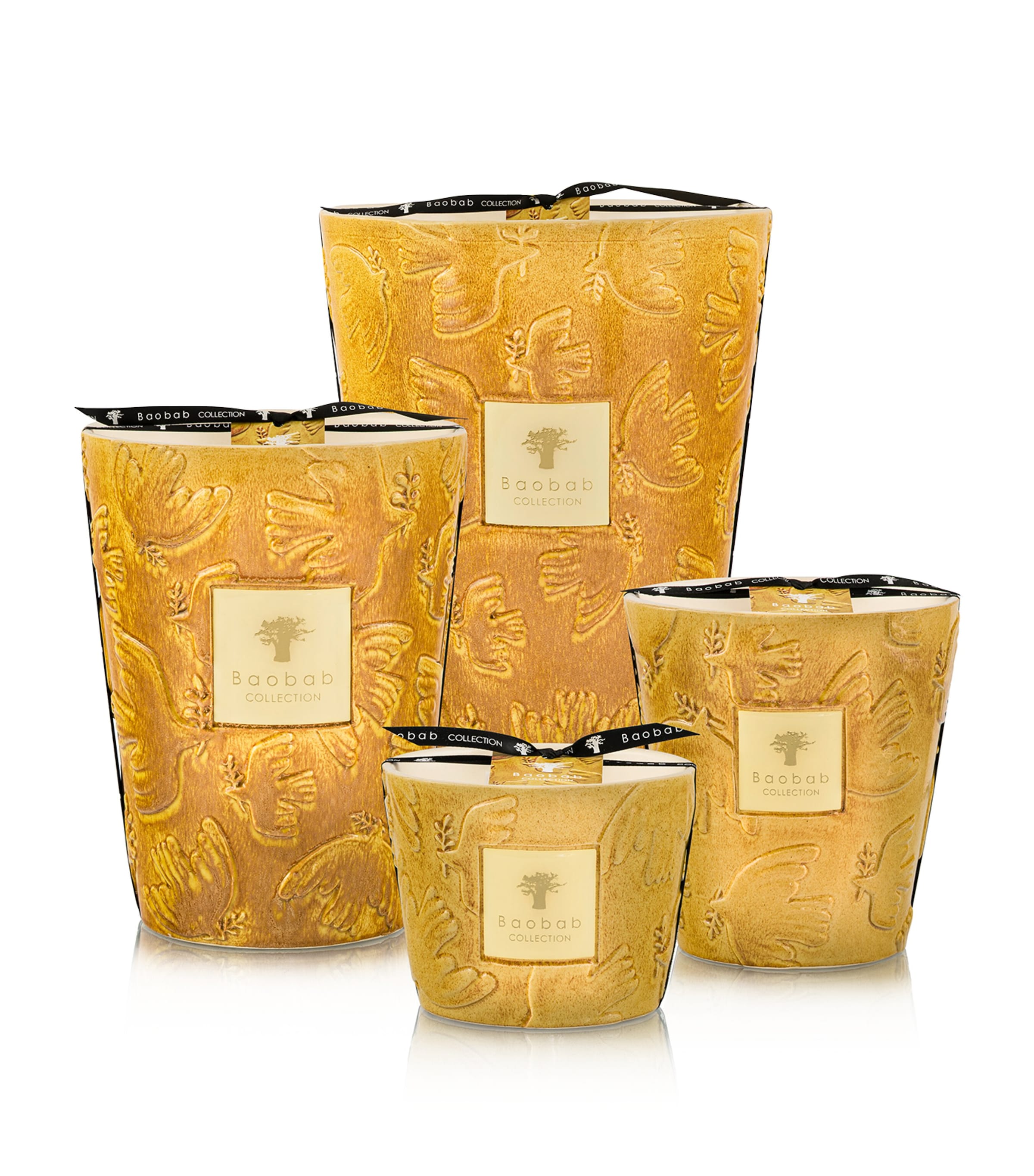 Baobab Collection Dove Scented Candle (3kg) Yellow Image 2