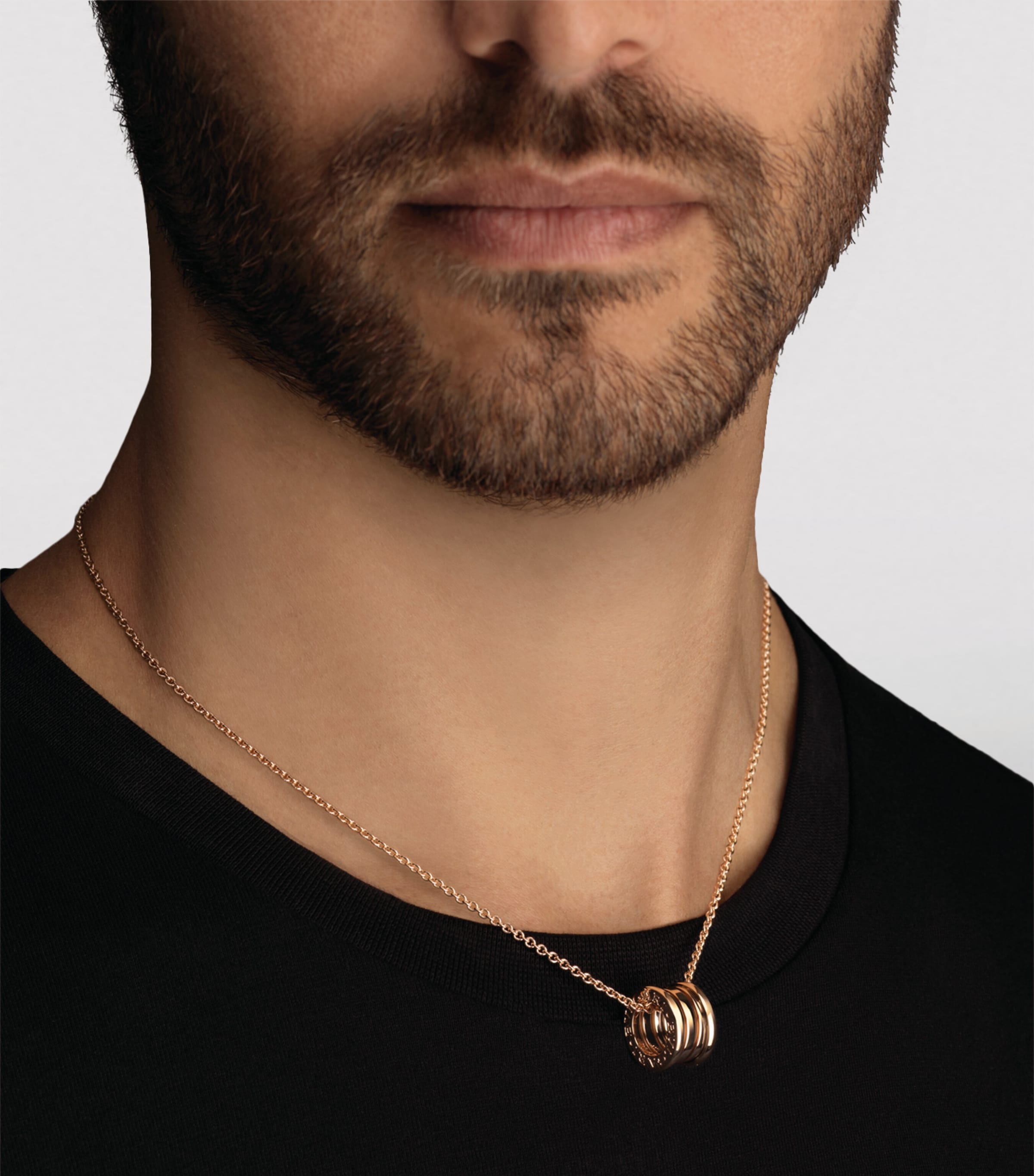 Rose Gold B.zero1 Necklace PINK GOLD Image 2