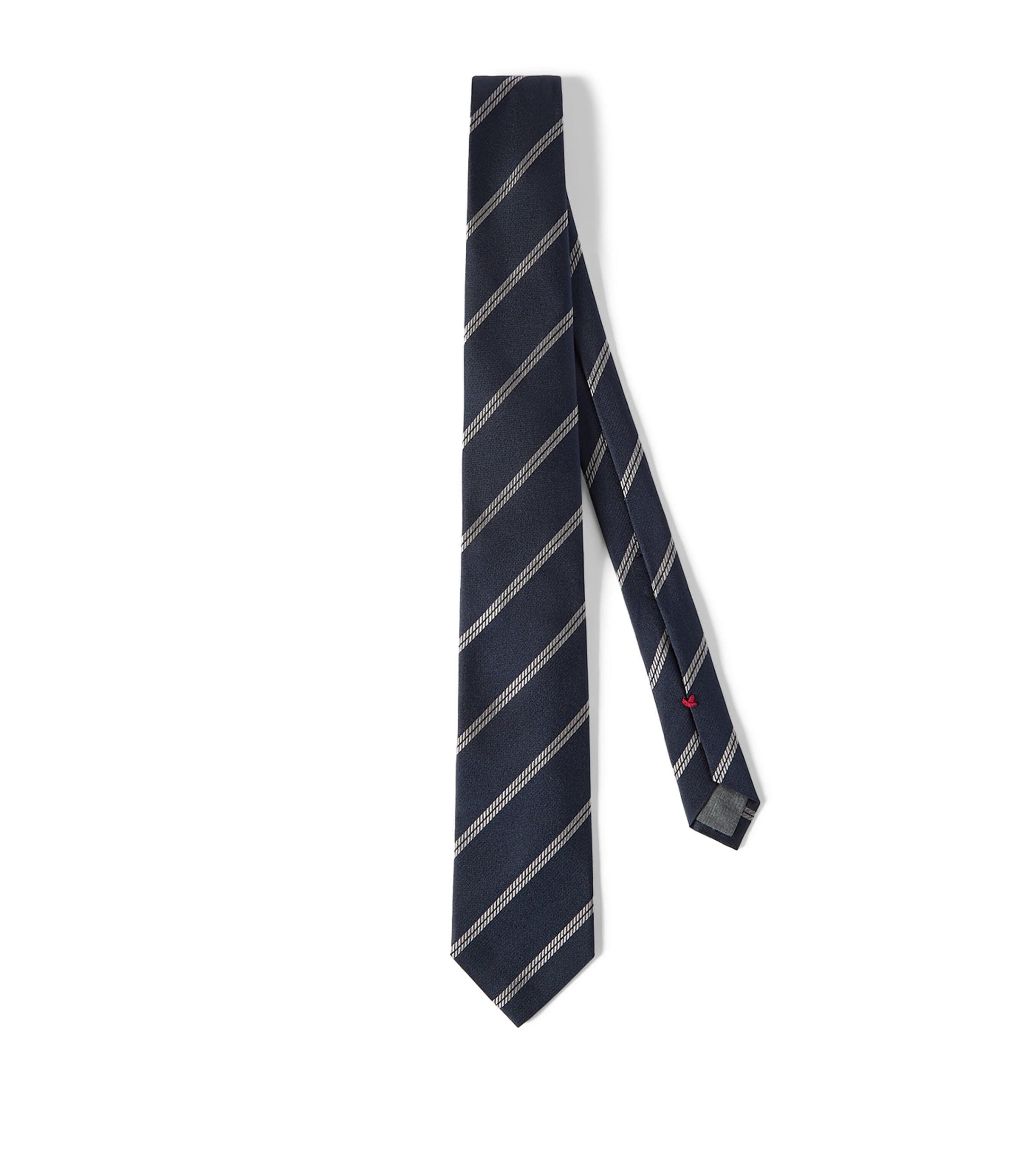 Brunello Cucinelli Silk Stripe Tie Image 1