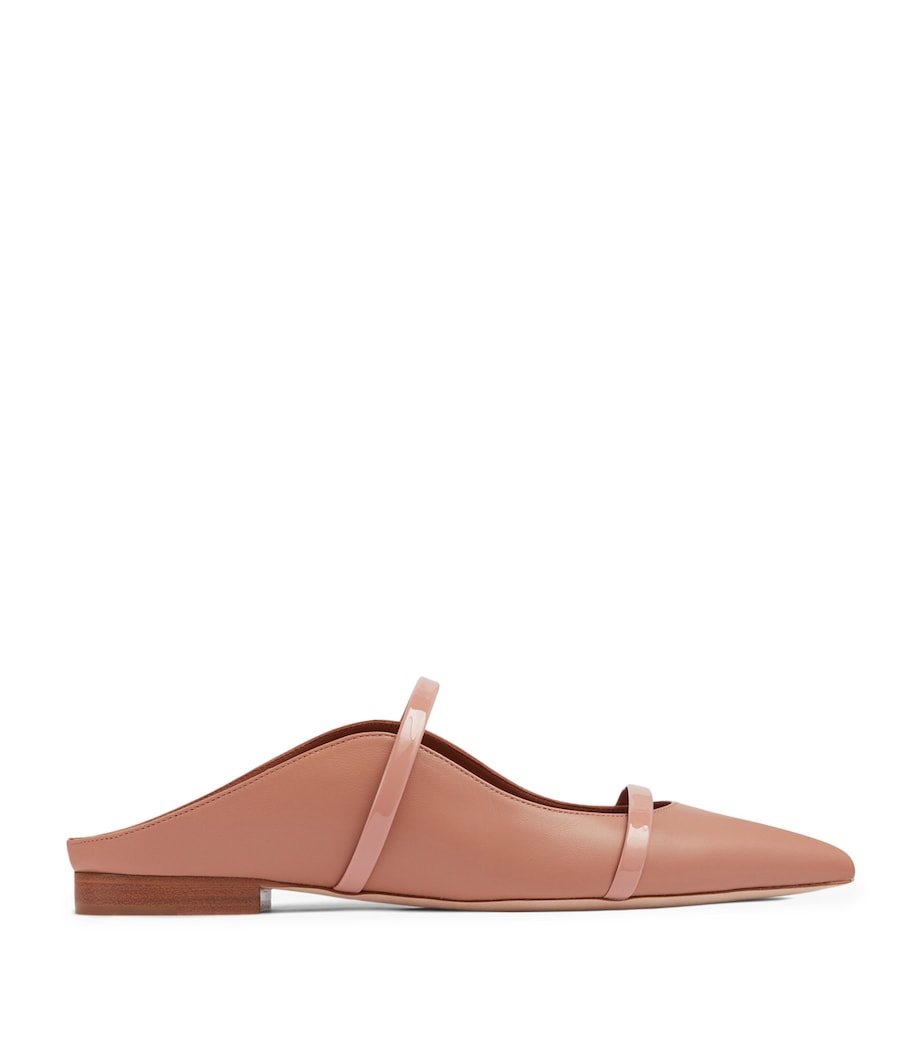 Malone Souliers Leather Maureen Mules Blush Image 1