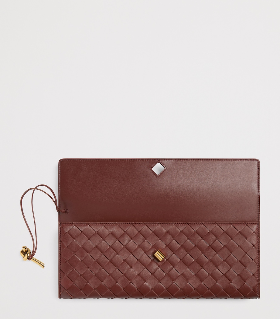 Mini Lambskin Andiamo Clutch Bag 2506 Image 5