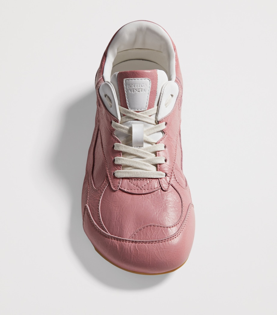 Bottega Veneta Leather Orbit Flash Sneakers Image 4