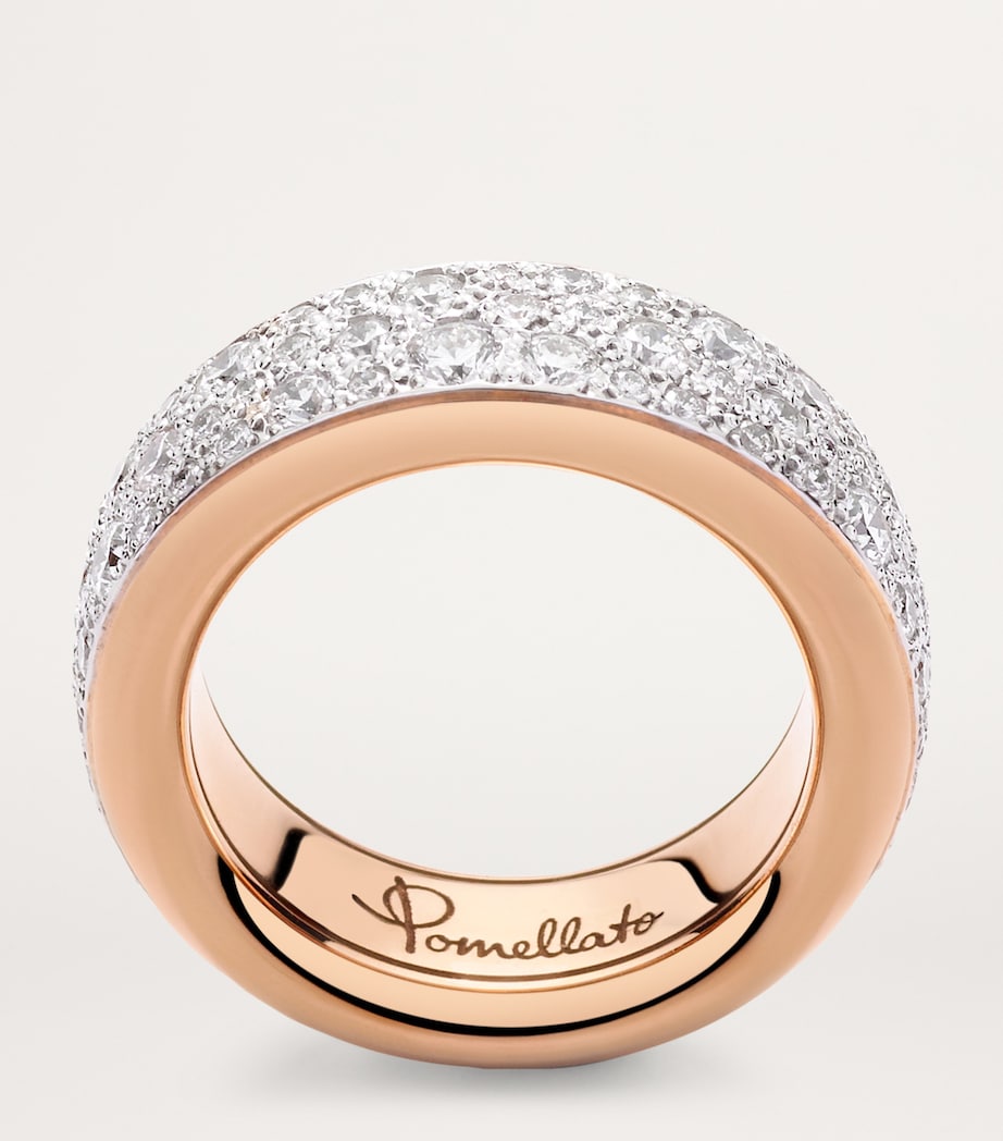 Rose Gold and Diamond Iconica Ring DB000 Image 4