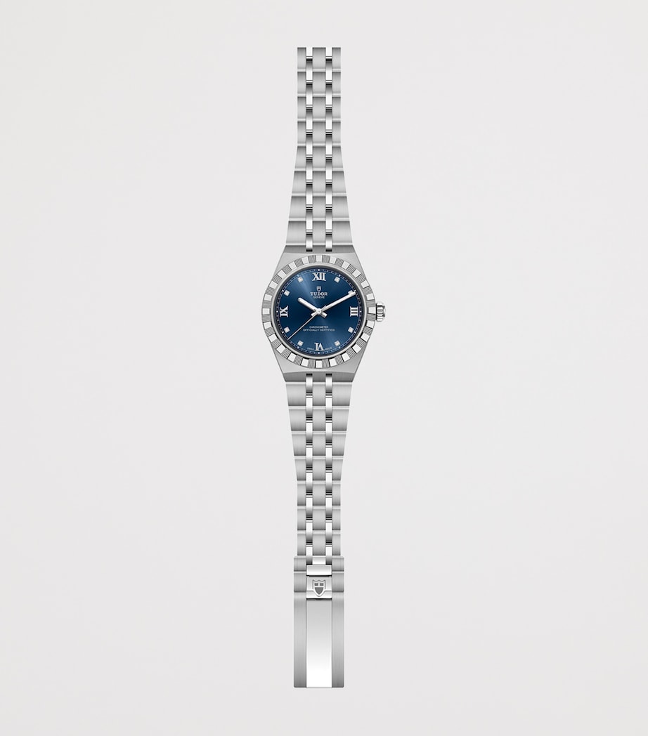 TUDOR Royal Stainless Steel Watch 30mm Blue Image 2