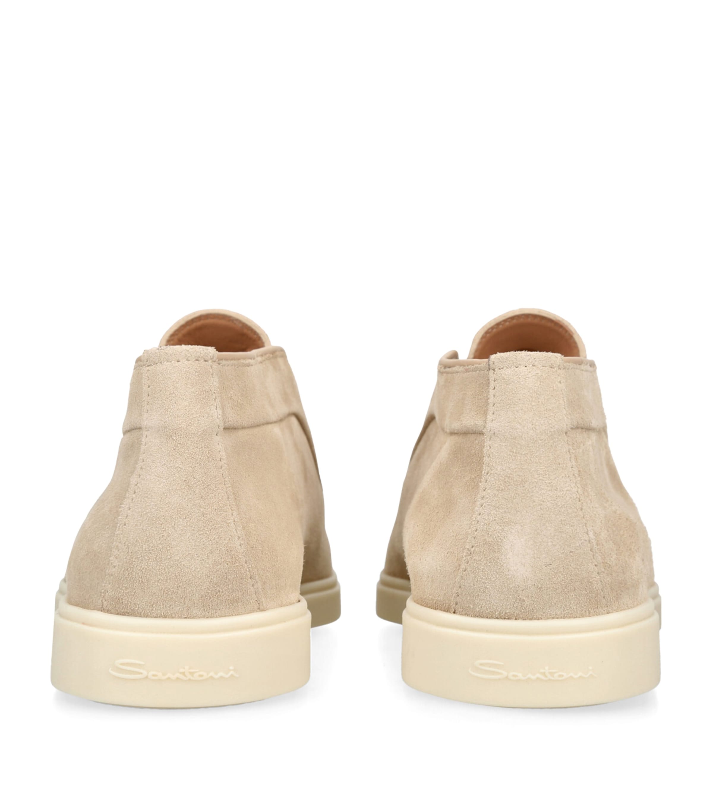Suede Andvari Ankle Boots BEIGE Image 2