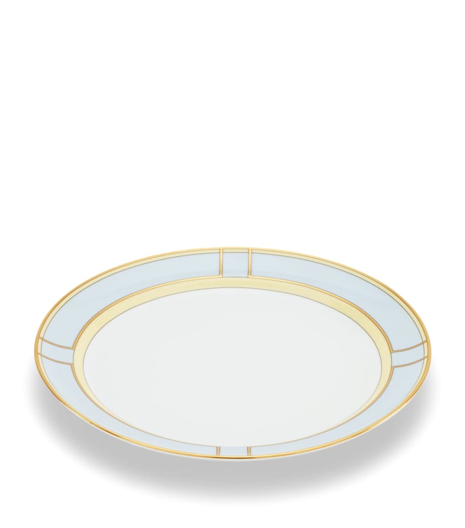 GINORI 1735 Porcelain Colonna Diva Celeste Dinner Plate (27cm) Image 4