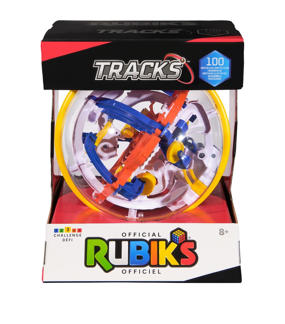 Spinmaster Games Rubik’s Tracks 100 3D Gravity Maze Image 1