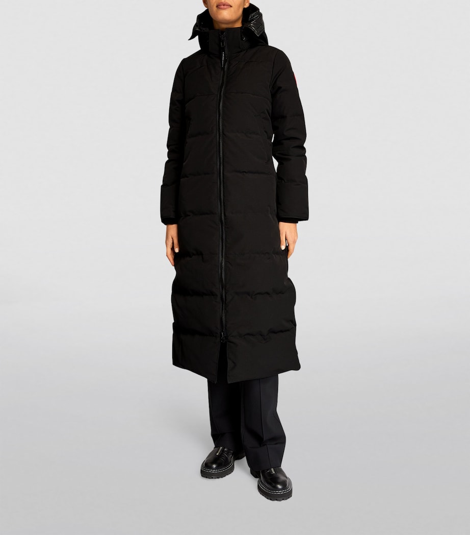 Canada Goose Womens Mystique Hooded Parka Black Noir Image 3