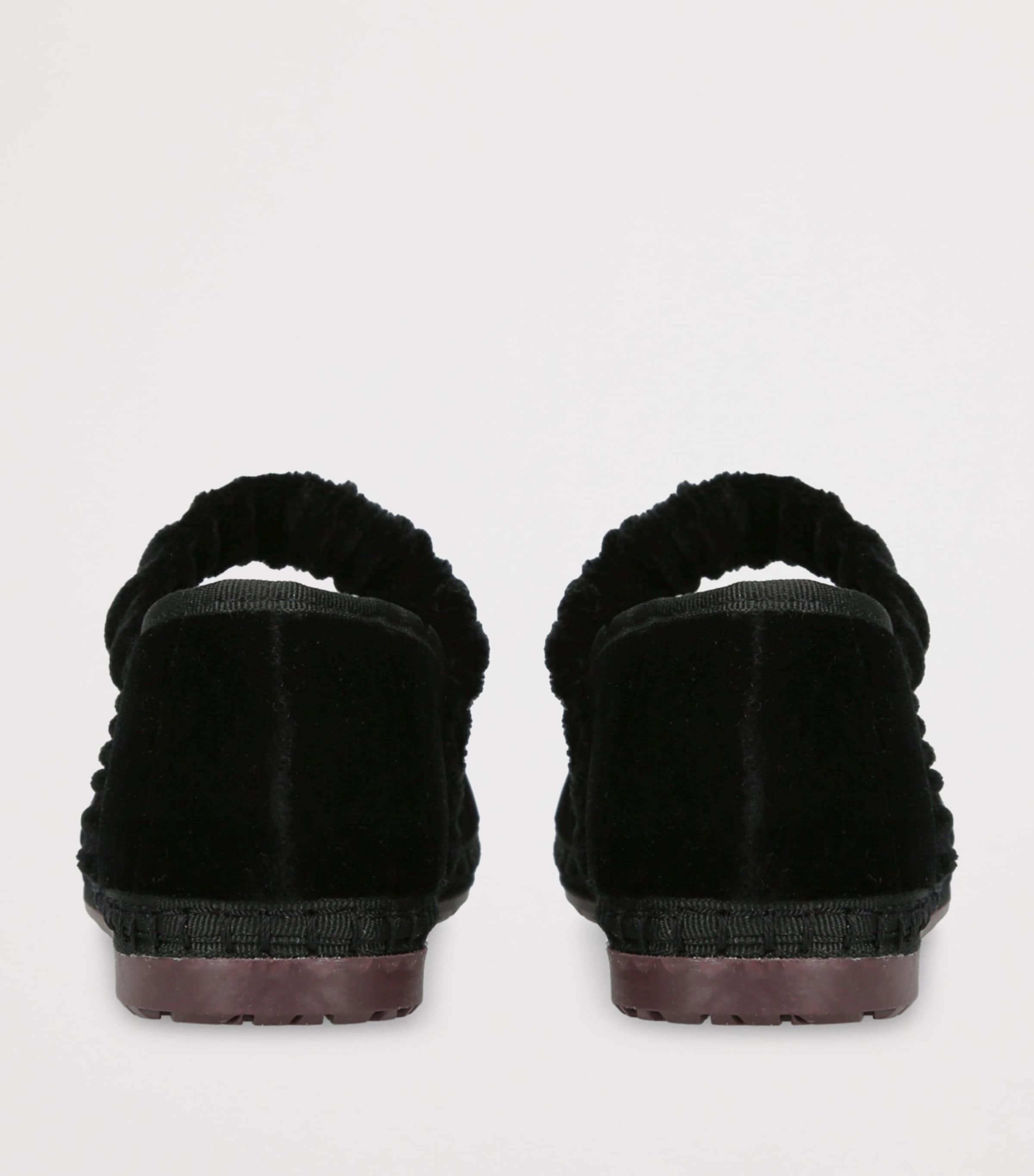 Velvet Mafalda Espadrilles BLACK Image 2