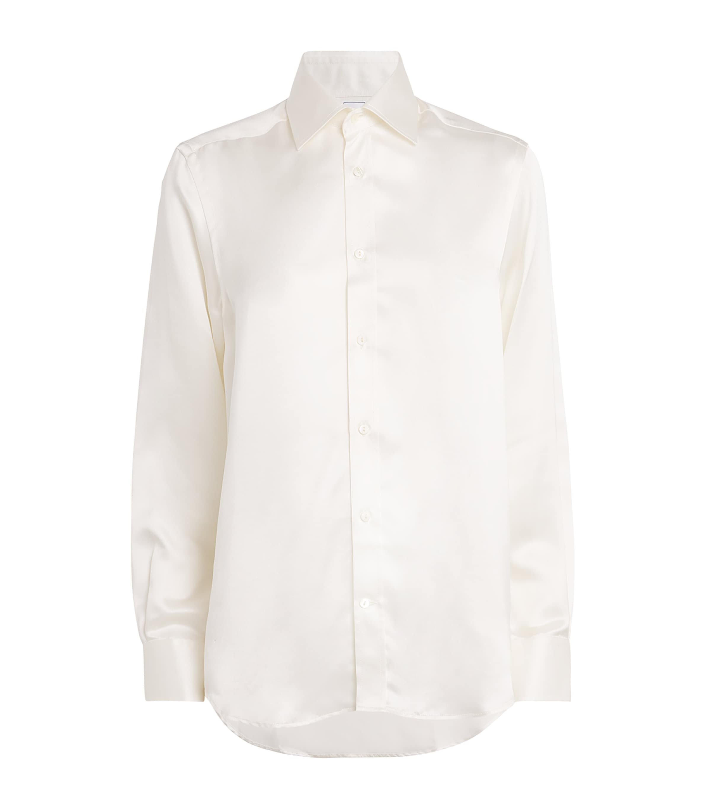 Silk The Boyfriend Shirt PEARL Image 1