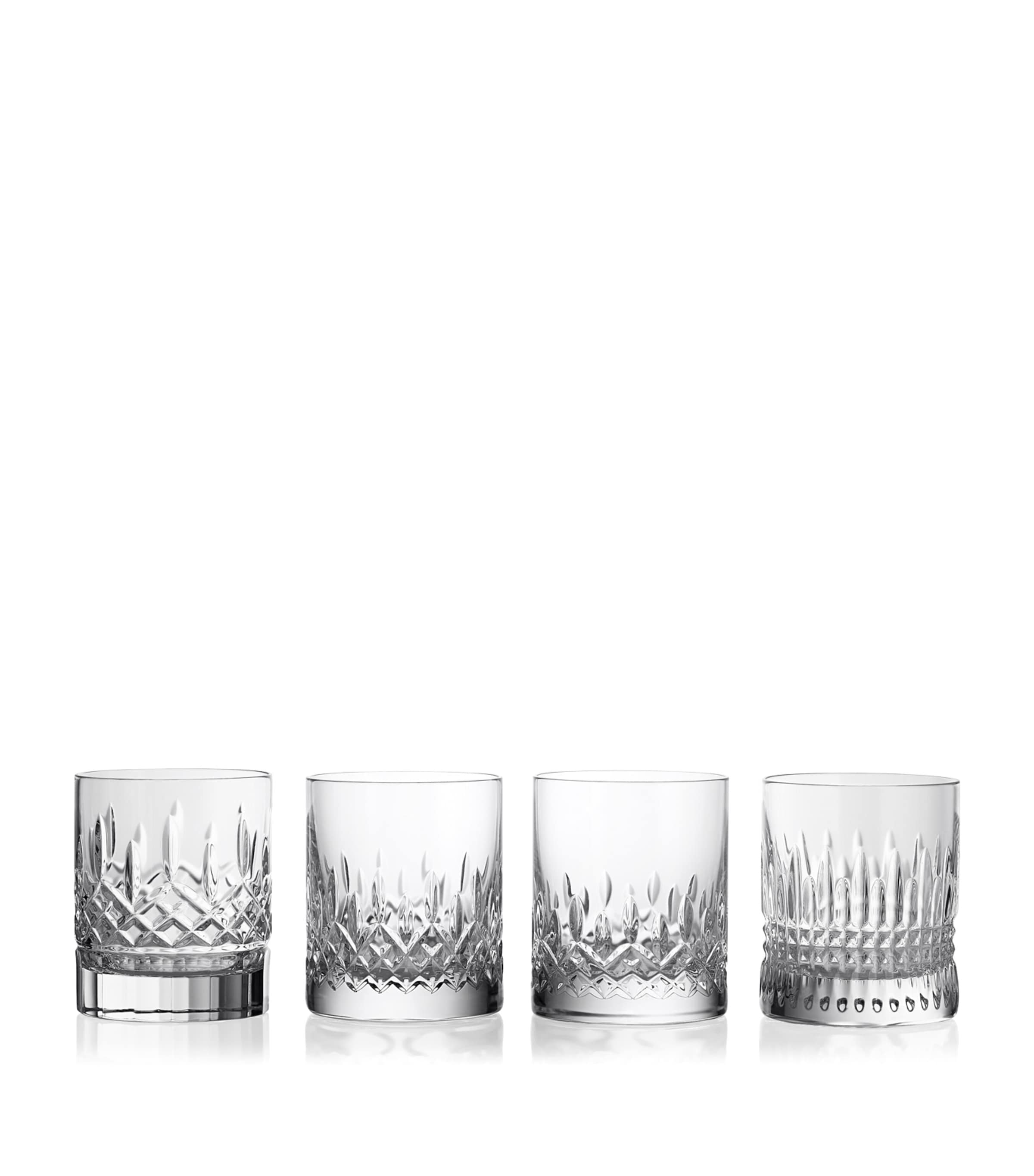 Waterford Set Of 4 Lismore Evolution Tumblers