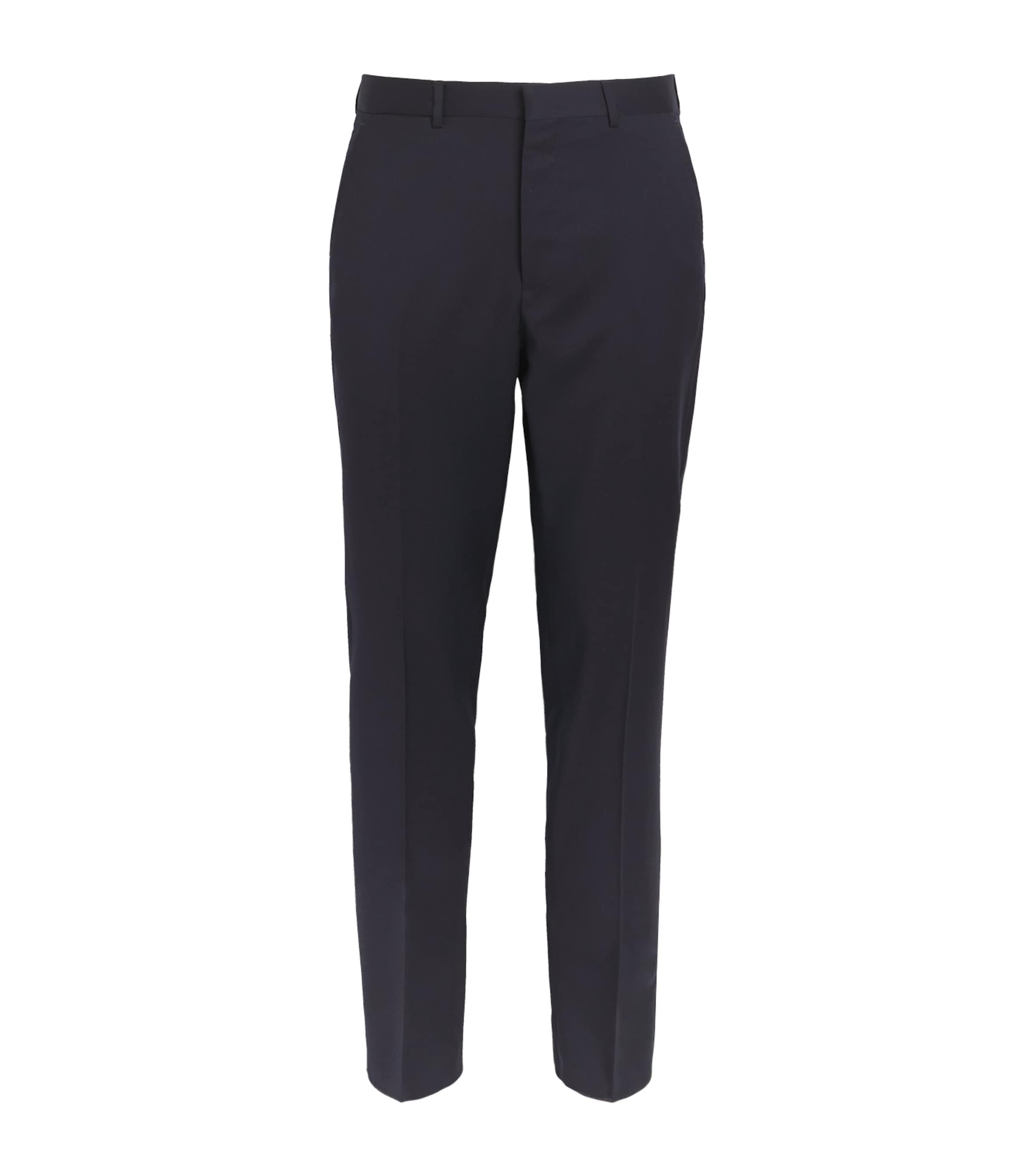 POLO RALPH LAUREN WOOL TWILL SLIM TAILORED TROUSERS 