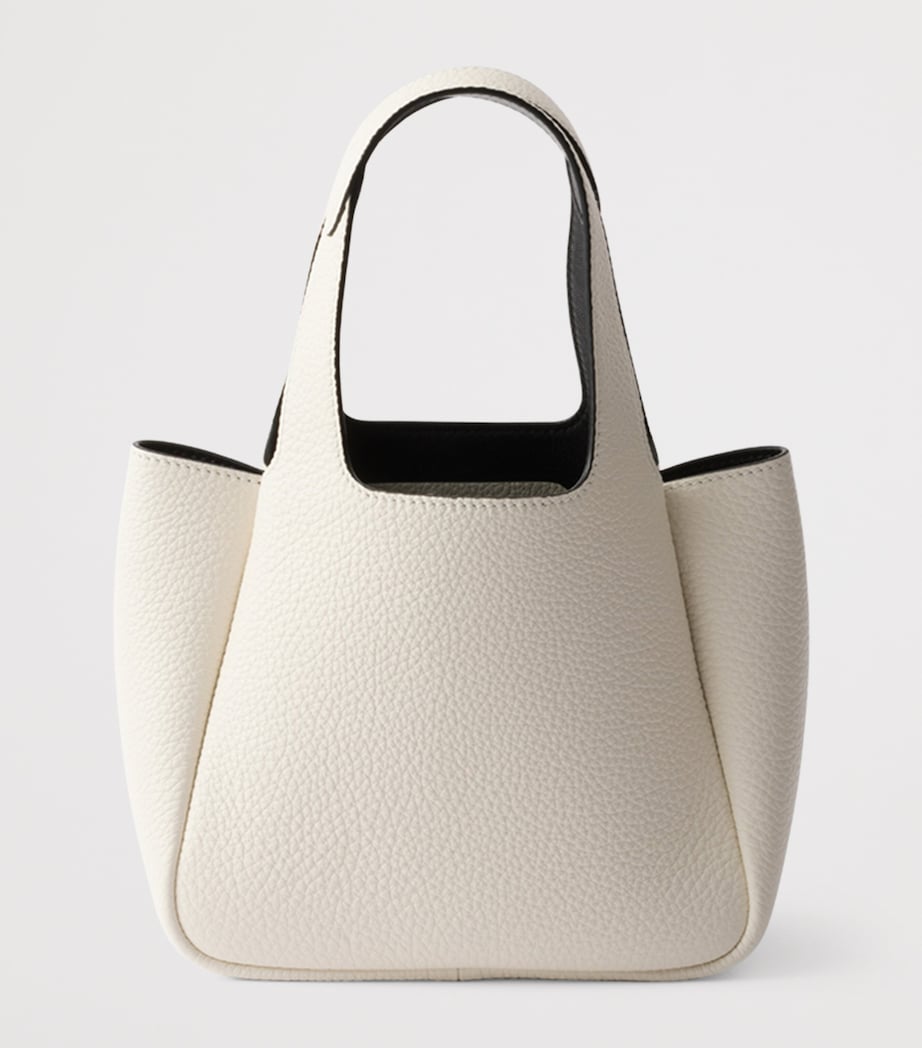 Mini Leather Top-Handle Bag F0QO3 Image 3