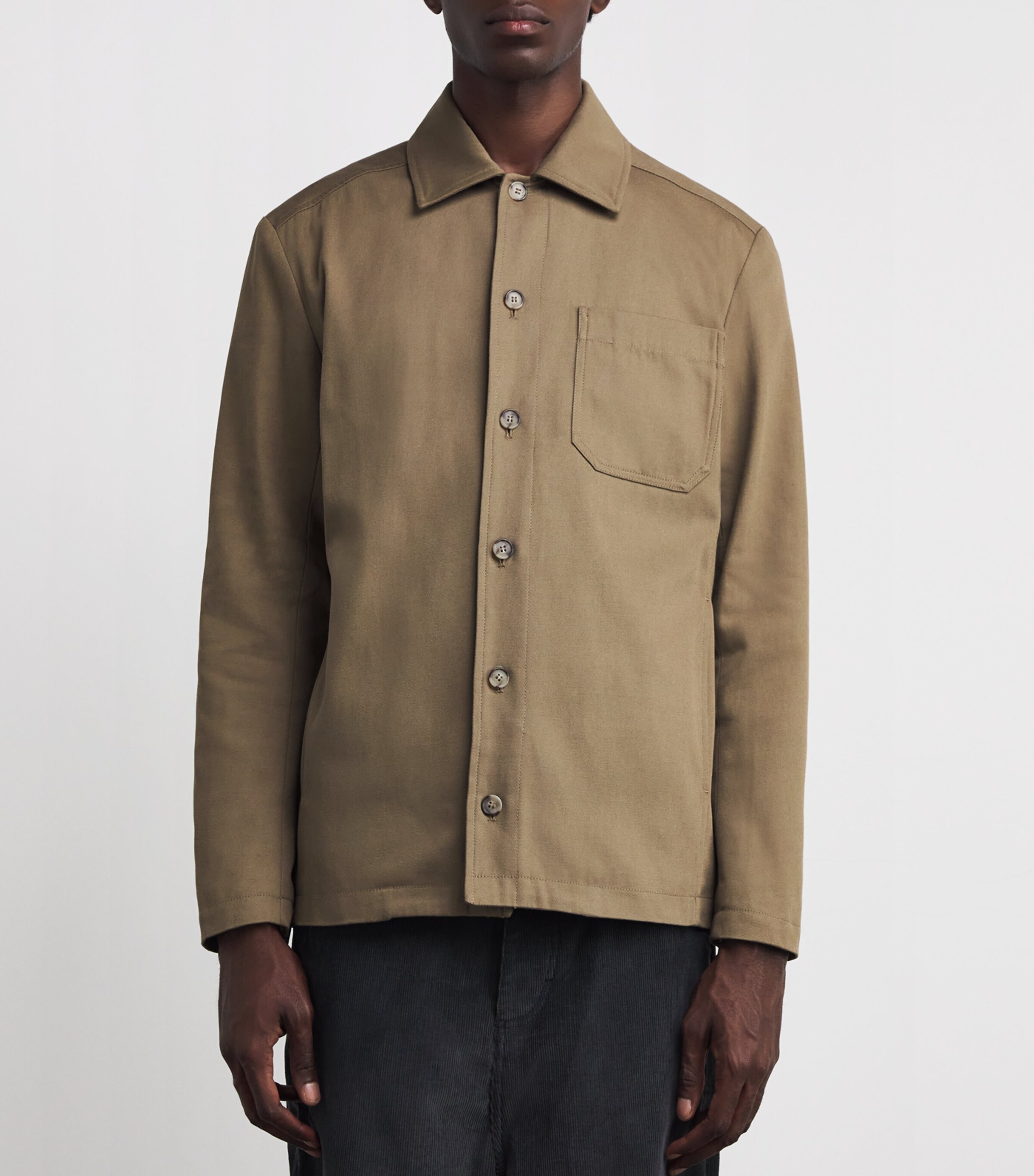 Cotton-Wool Shacket BAG SAND Image 3