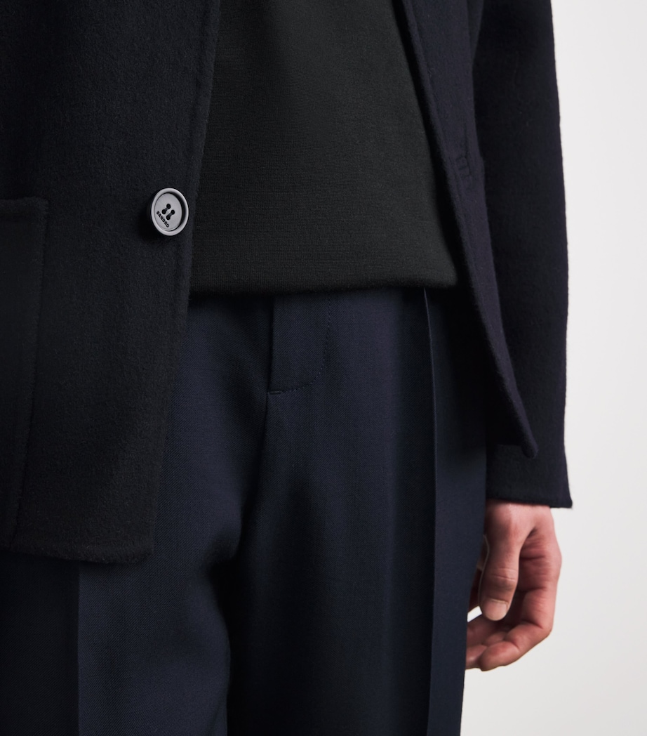 Merino Wool-Blend Sweater 3000 BLACK Image 6