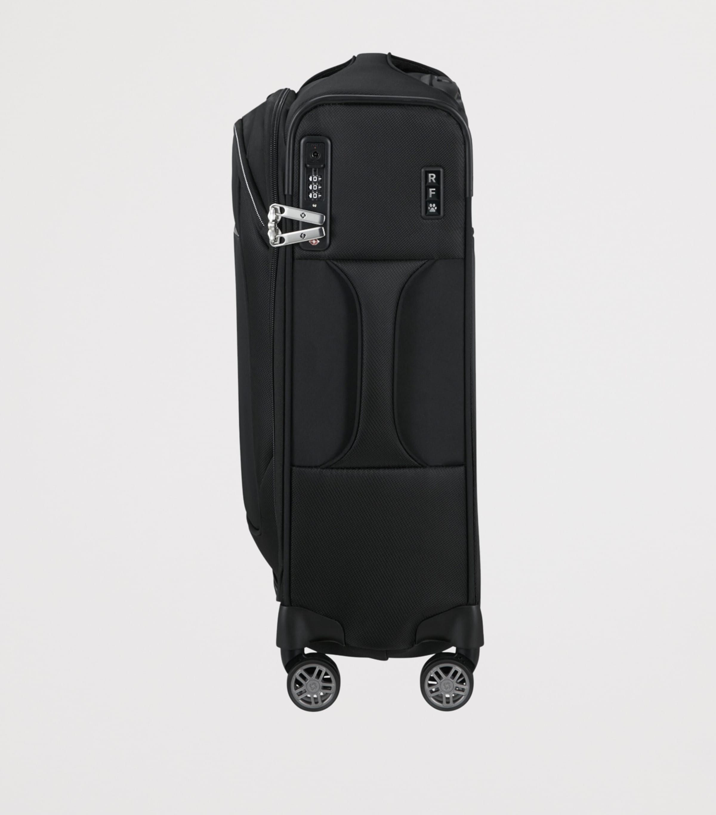 Expandable Re-Lite Spinner Suitcase (55cm) BLACK 1041 Image 8