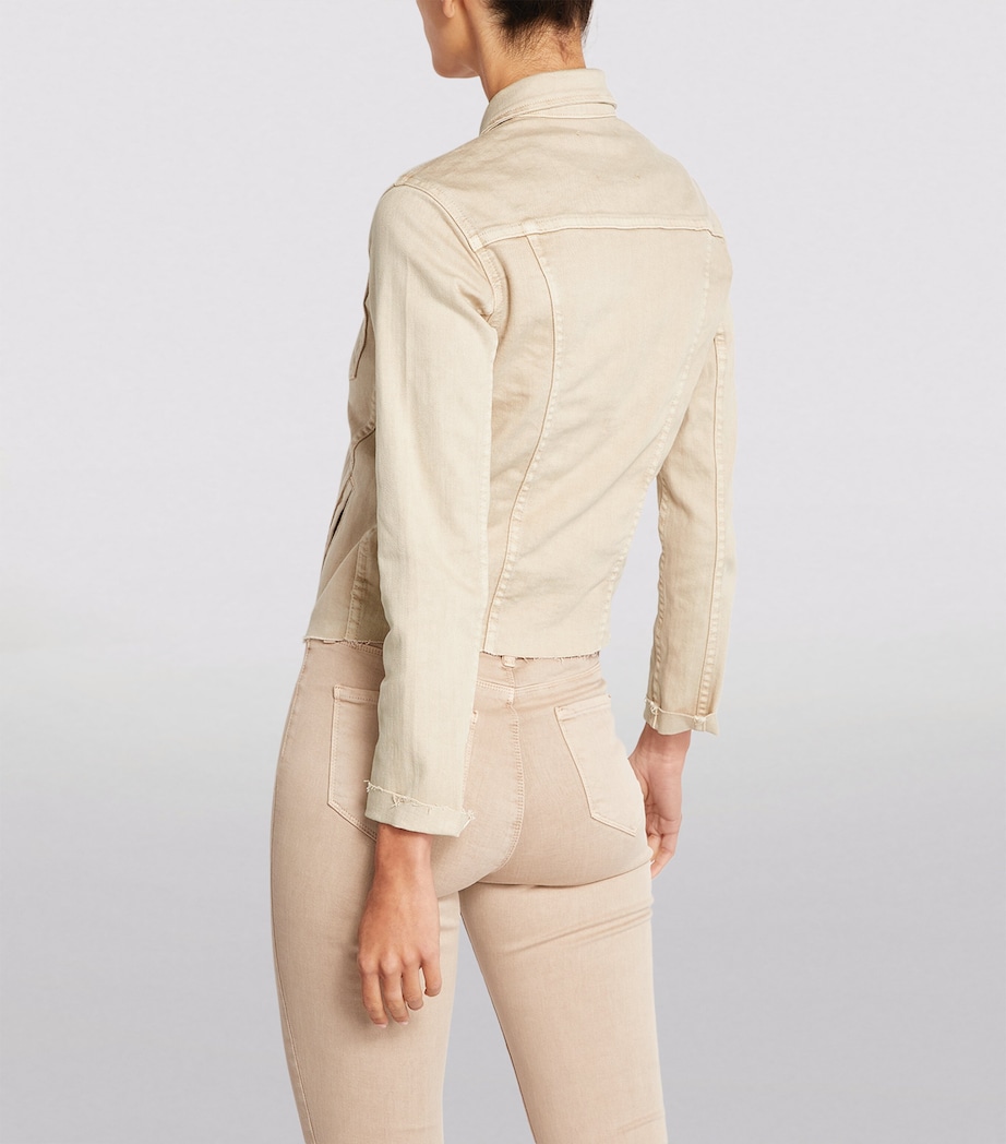 Janelle Denim Jacket BISCUIT Image 3