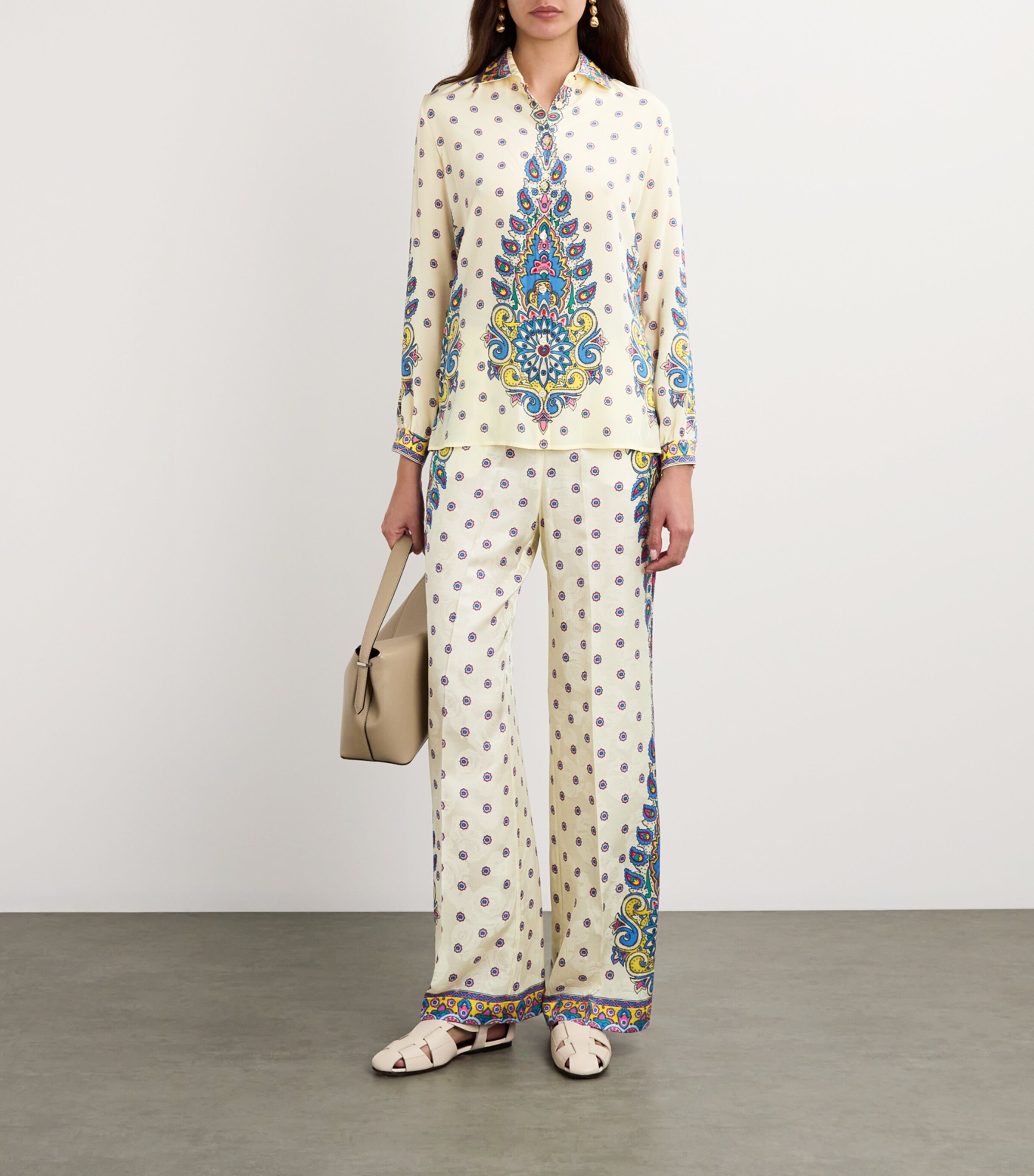 Silk Printed Shirt X0800 Image 2