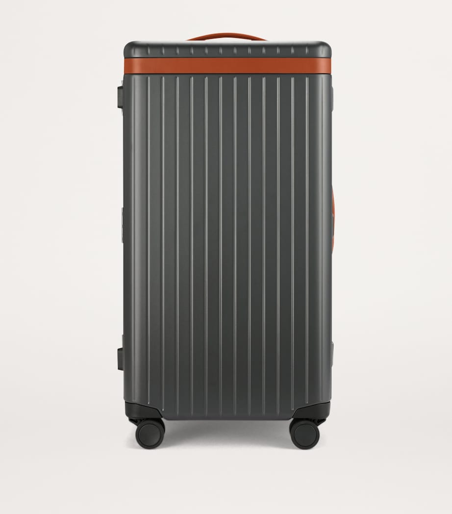 Trunk Spinner Check-In Suitcase (73cm) GREY/ COGNAC Image 6