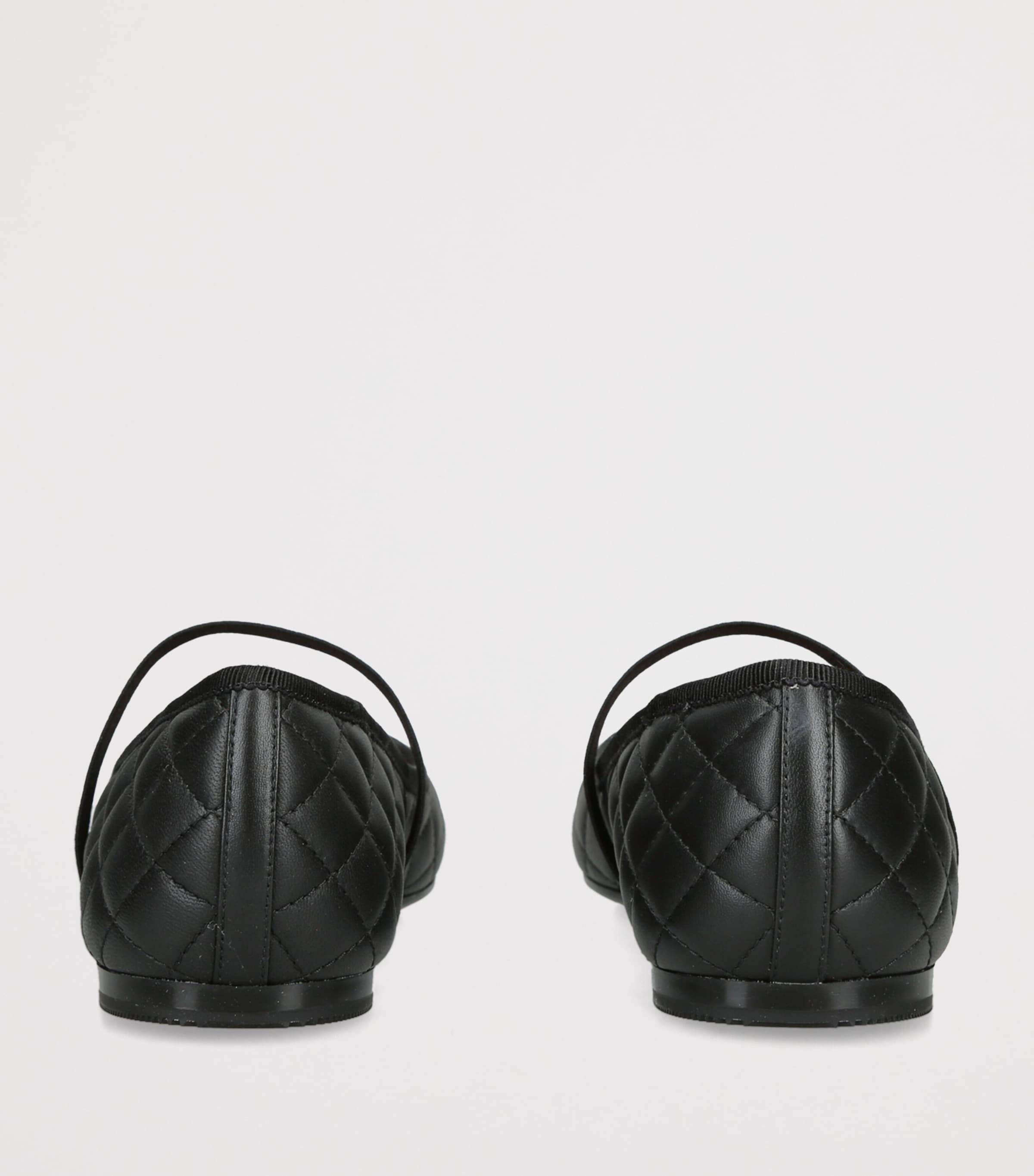 Dolce&Gabbana Kids Quilted Ballet Flats Black Image 4