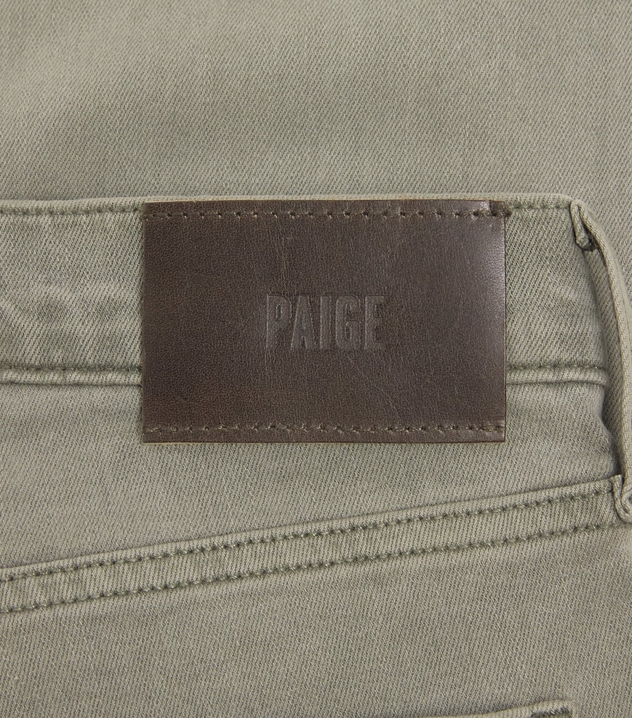PAIGE Mens Lennox Slim Jeans Vintage Bonsai Image 6