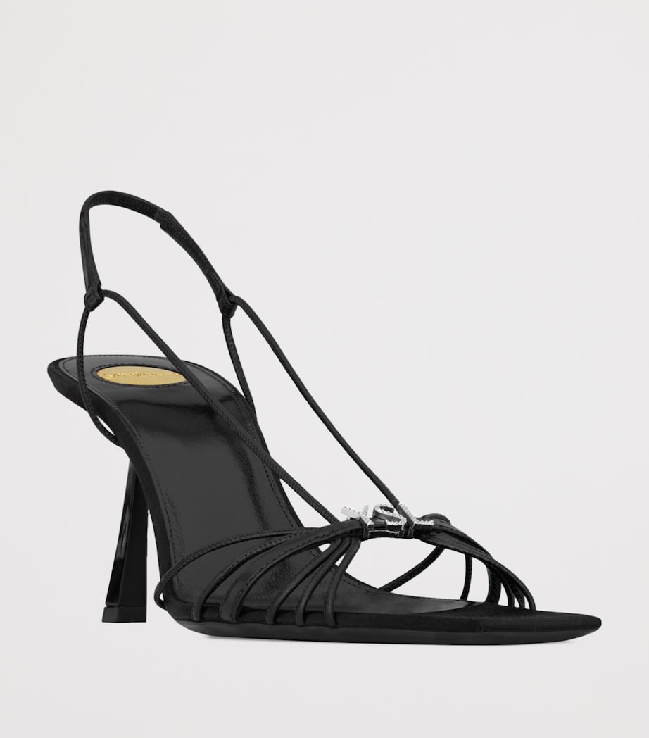 Leather Jerry Slingback Sandals 80 1000 Image 3