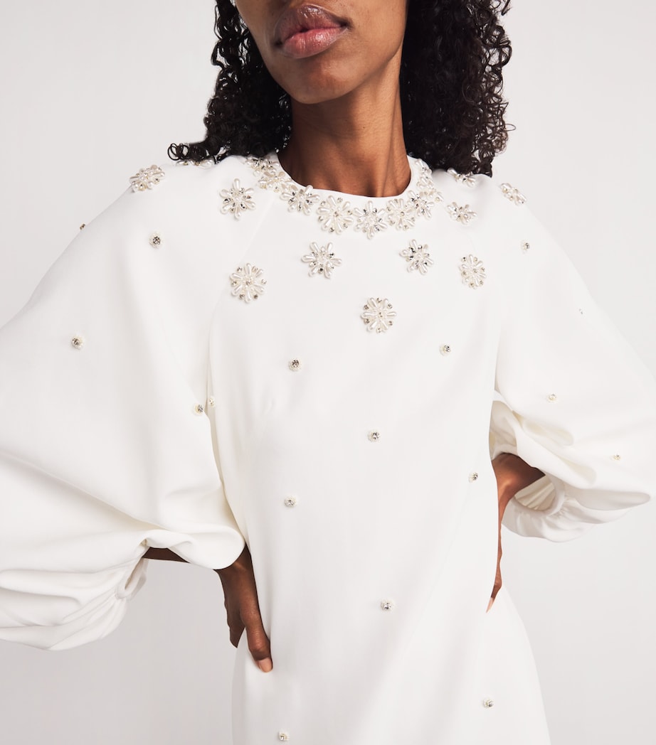 Crystal Sondra Maxi Dress WHITE Image 4