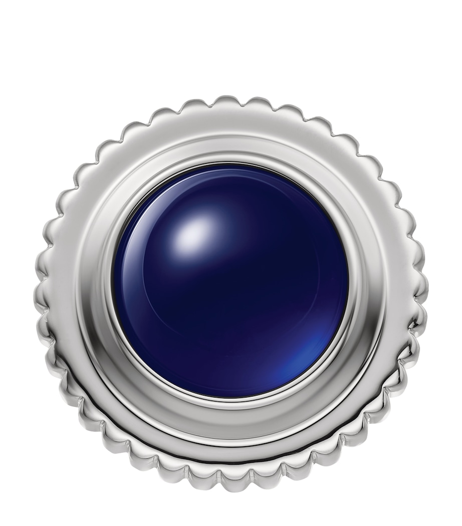 Palladium-Plated Pasha de Cartier Cufflinks STEEL Image 4