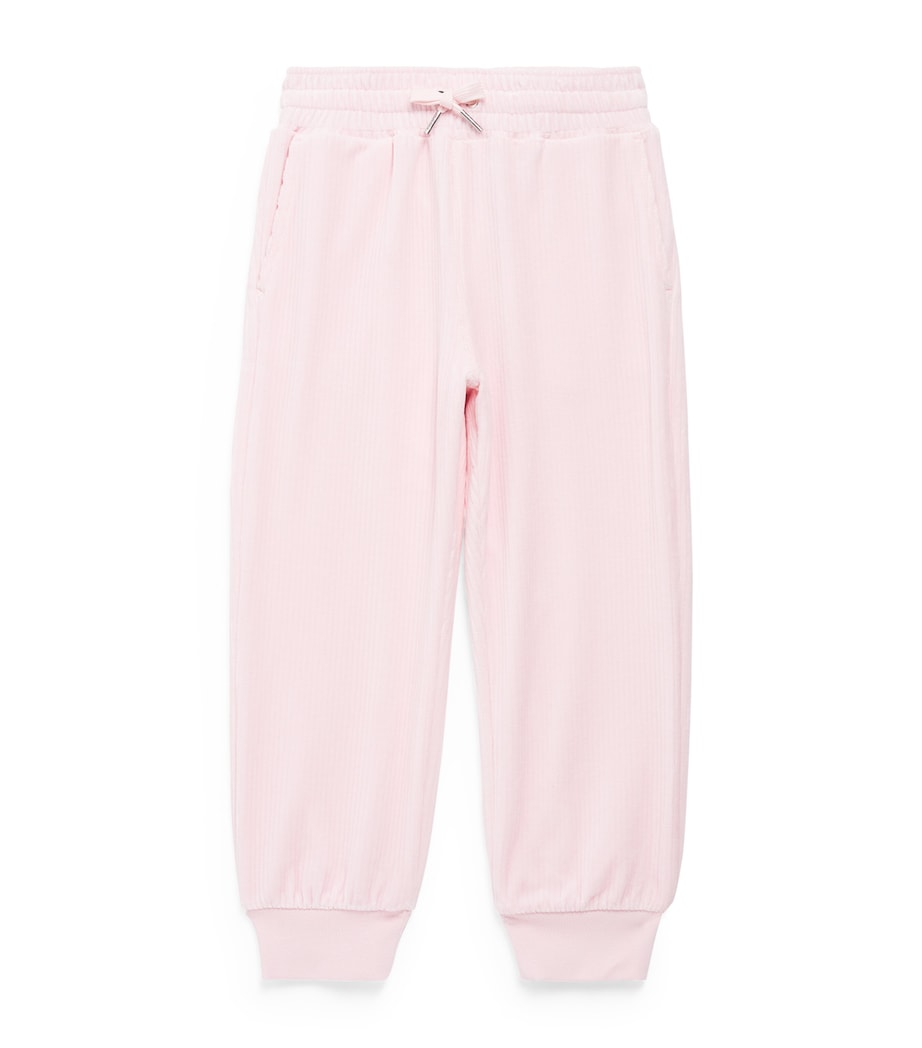 Corduroy Script Logo Sweatpants (4-12+ Years) MARSHMALLOW Image 1