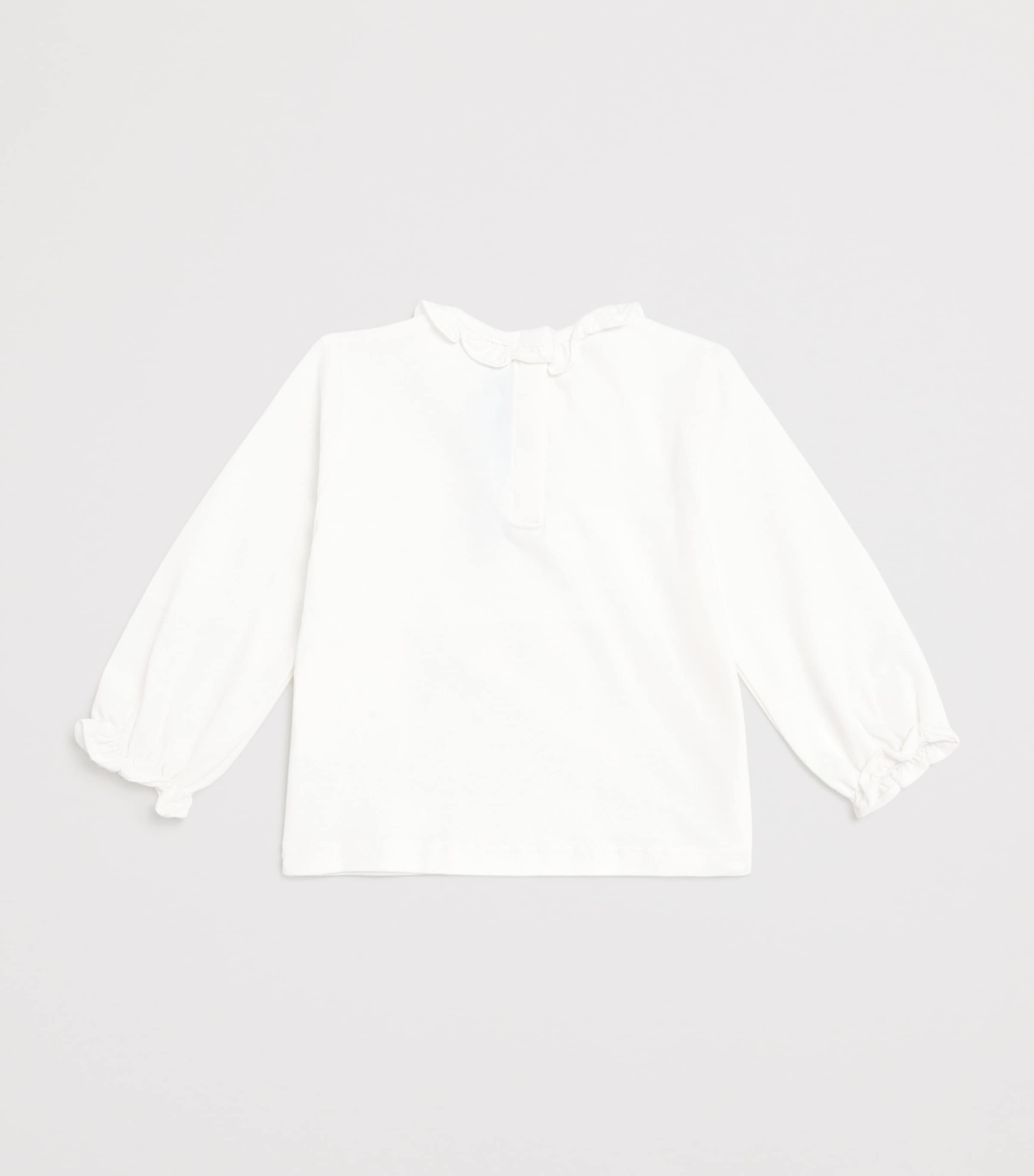 Cotton-Blend Christmas T-Shirt (3 Months–4 Years) 39RHODODENDRON Image 2