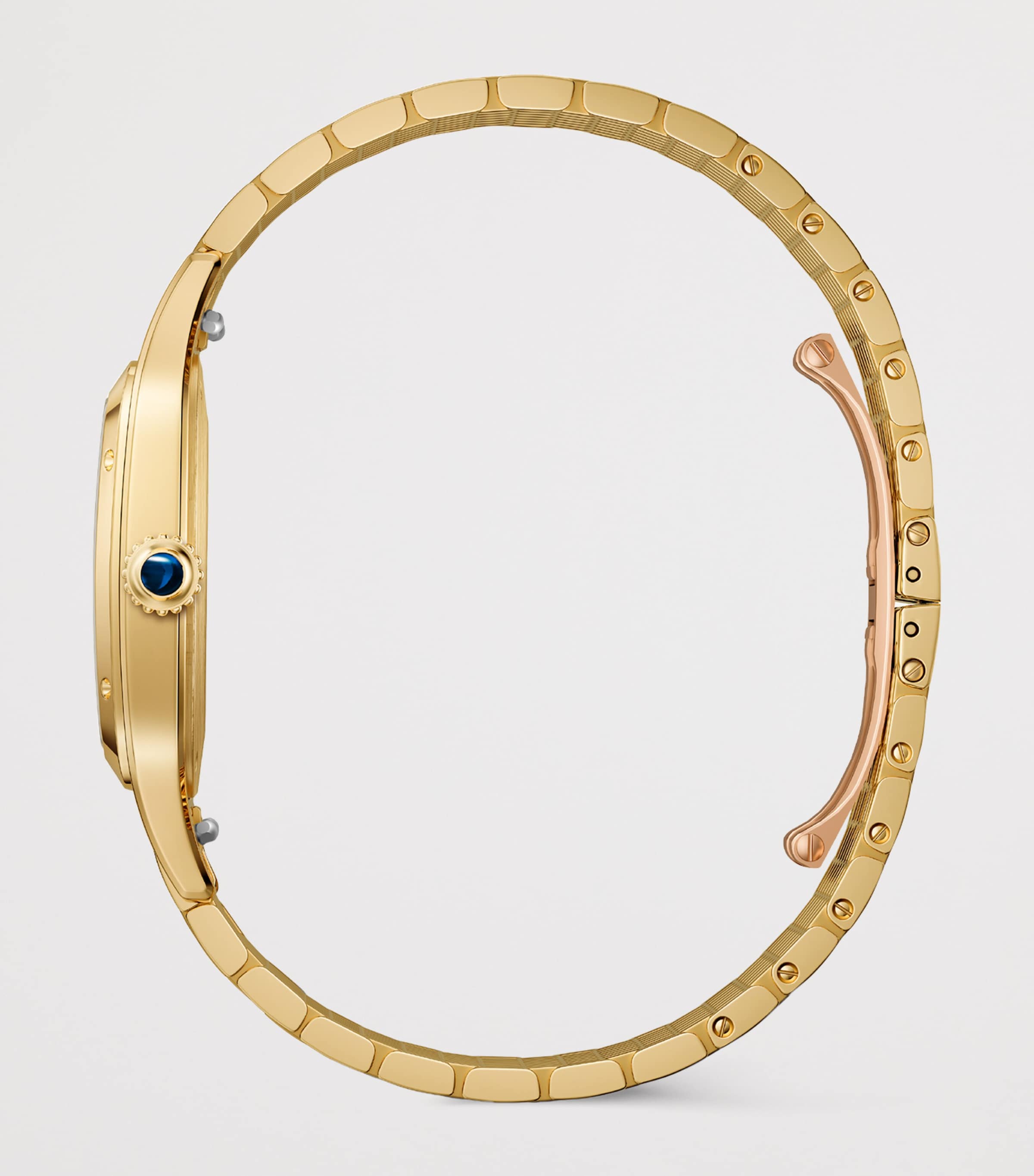Cartier Large Yellow Gold Santos-Dumont Watch 31.4mm Yellow Gold Image 3