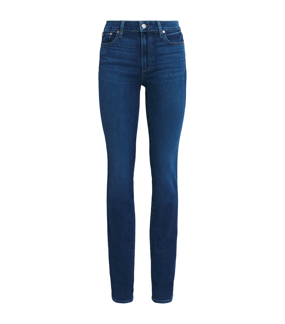 PAIGE Womens Hoxton Slim Jeans Kindred Image 1