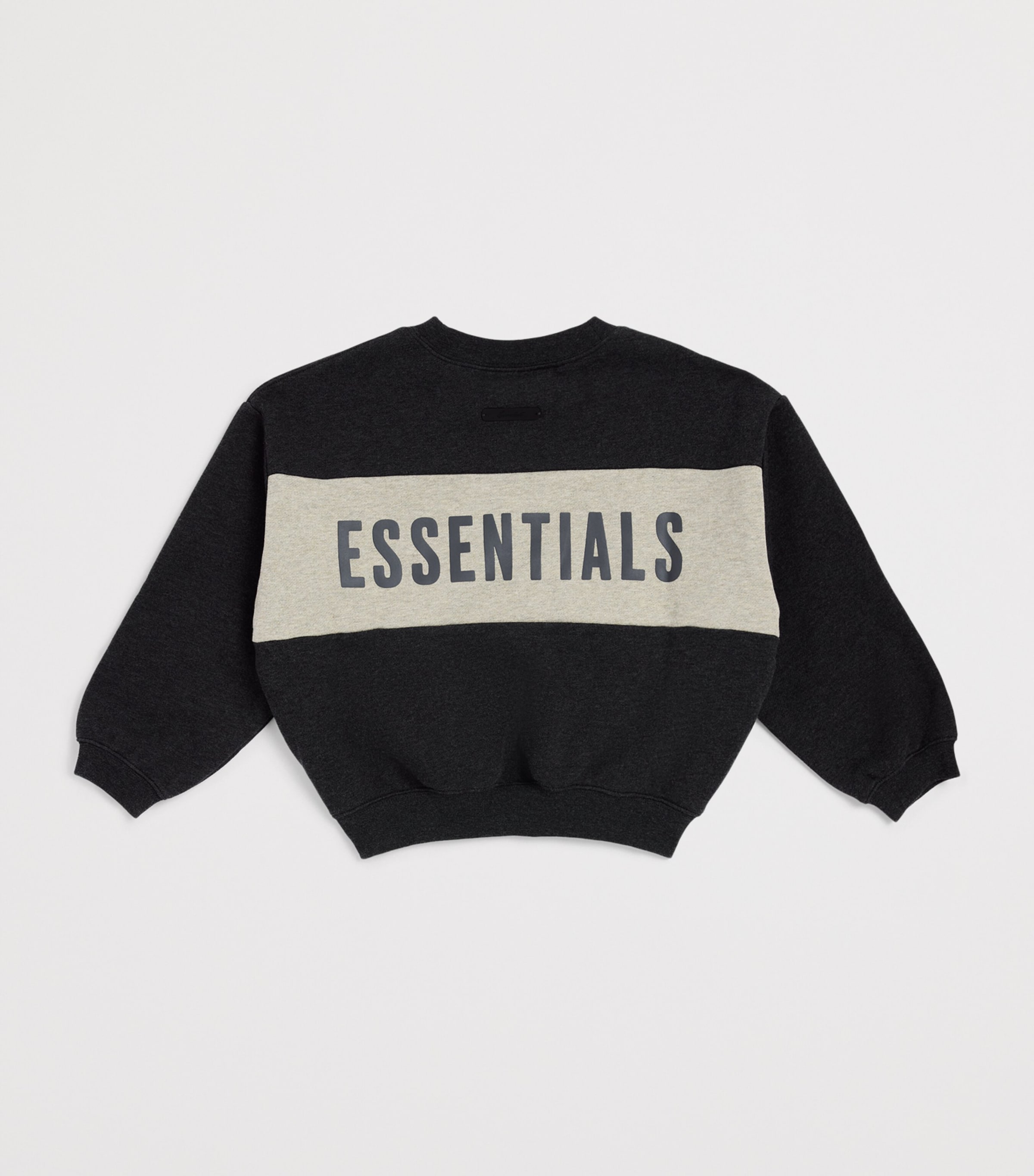 FEAR OF GOD ESSENTIALS KIDS Logo Panel Sweatshirt (2-14 Years) Gry H/seal H Image 2