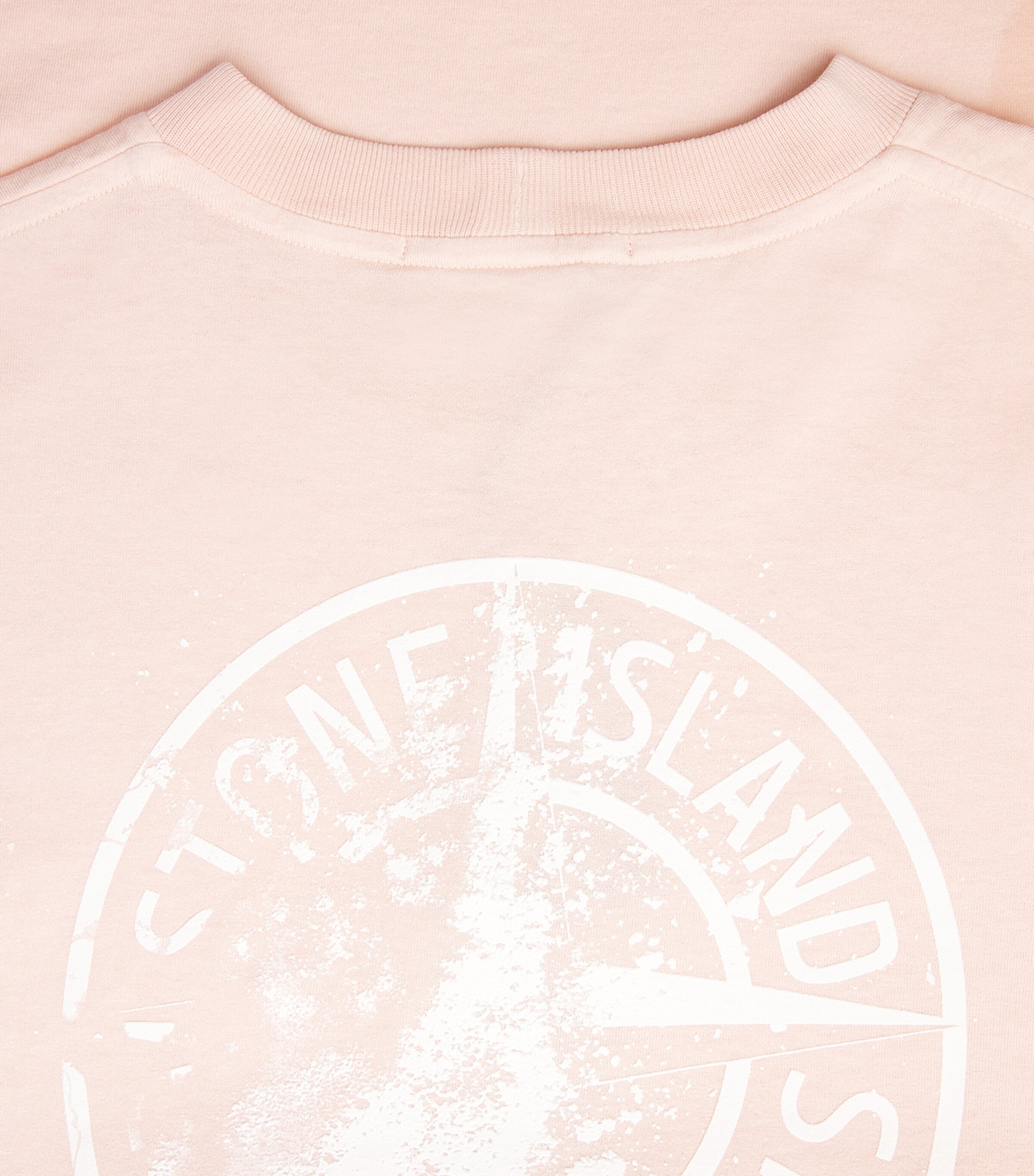 Stone Island Mens Organic Cotton Logo T-Shirt Image 6
