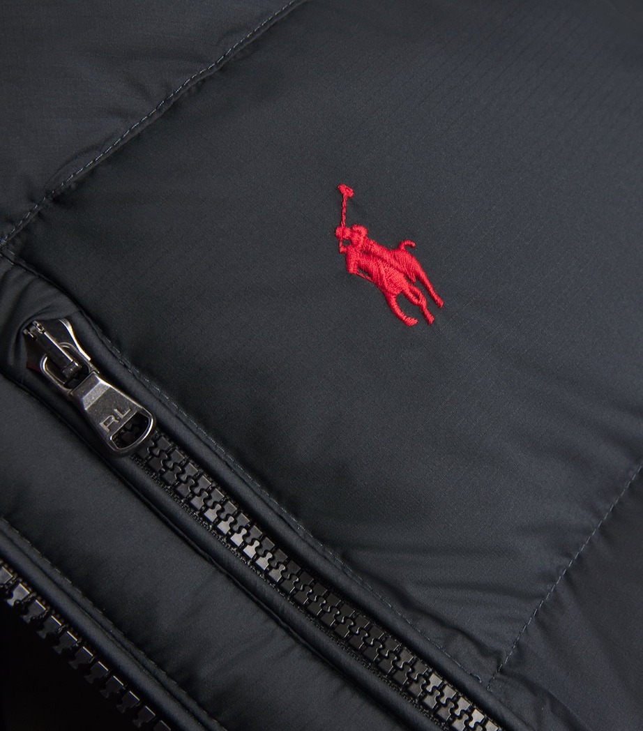 Down-Filled Gorham Gilet BLACK Image 5