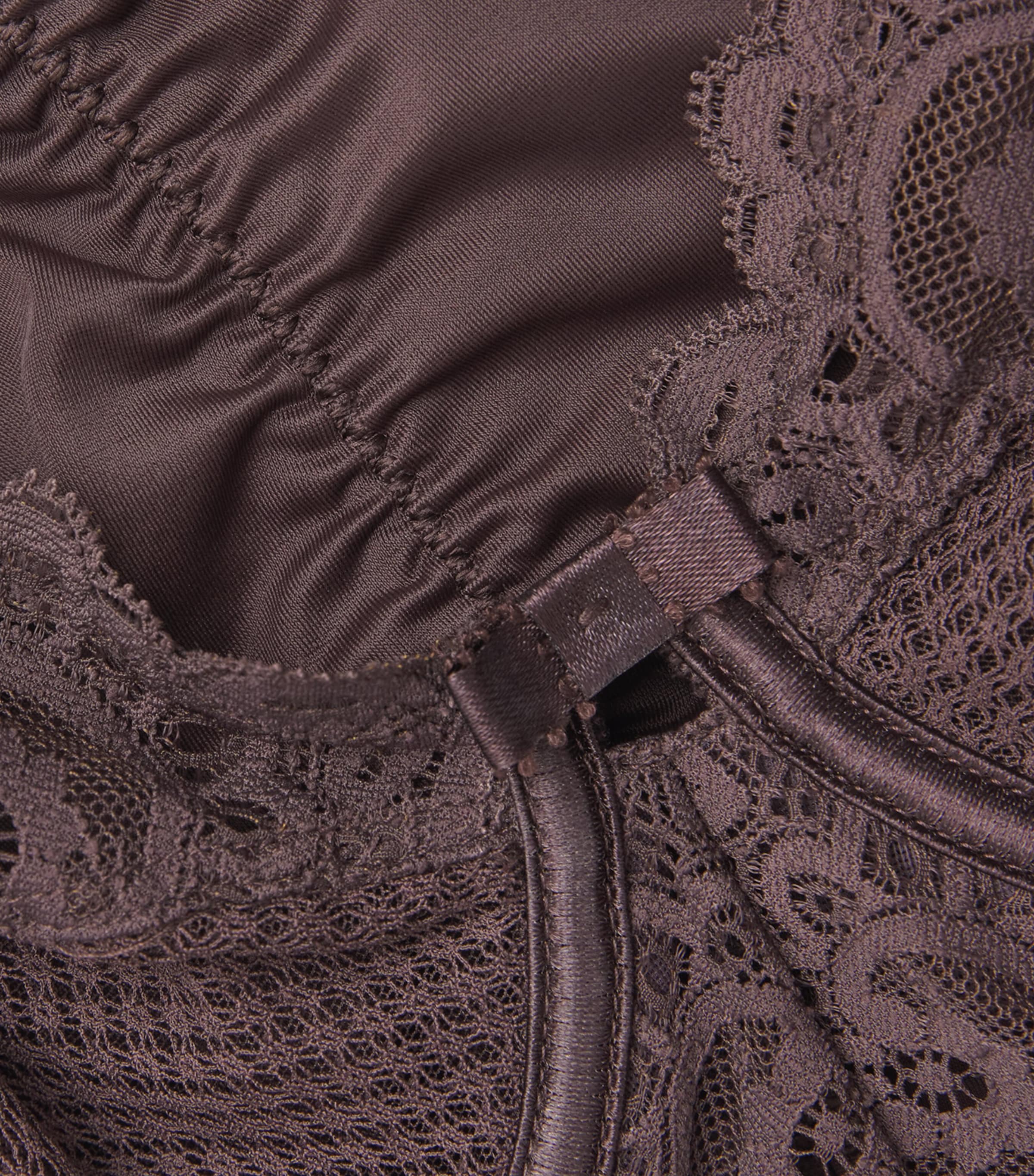 Maison Lejaby Womens Lace Gaby Underwired Bodysuit Cola Image 4