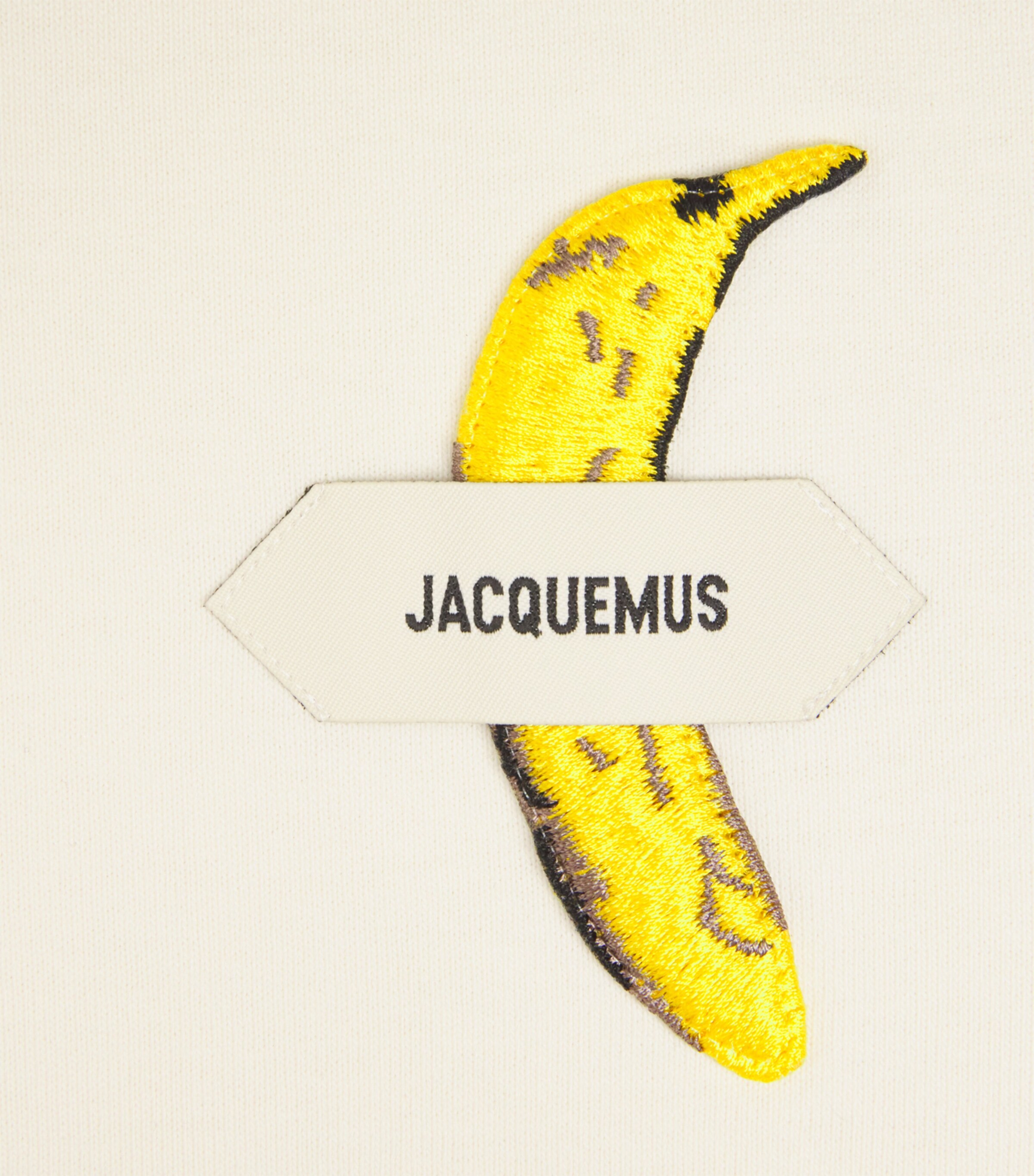 Jacquemus Cotton Embroidered Banana T-Shirt | Harrods UK