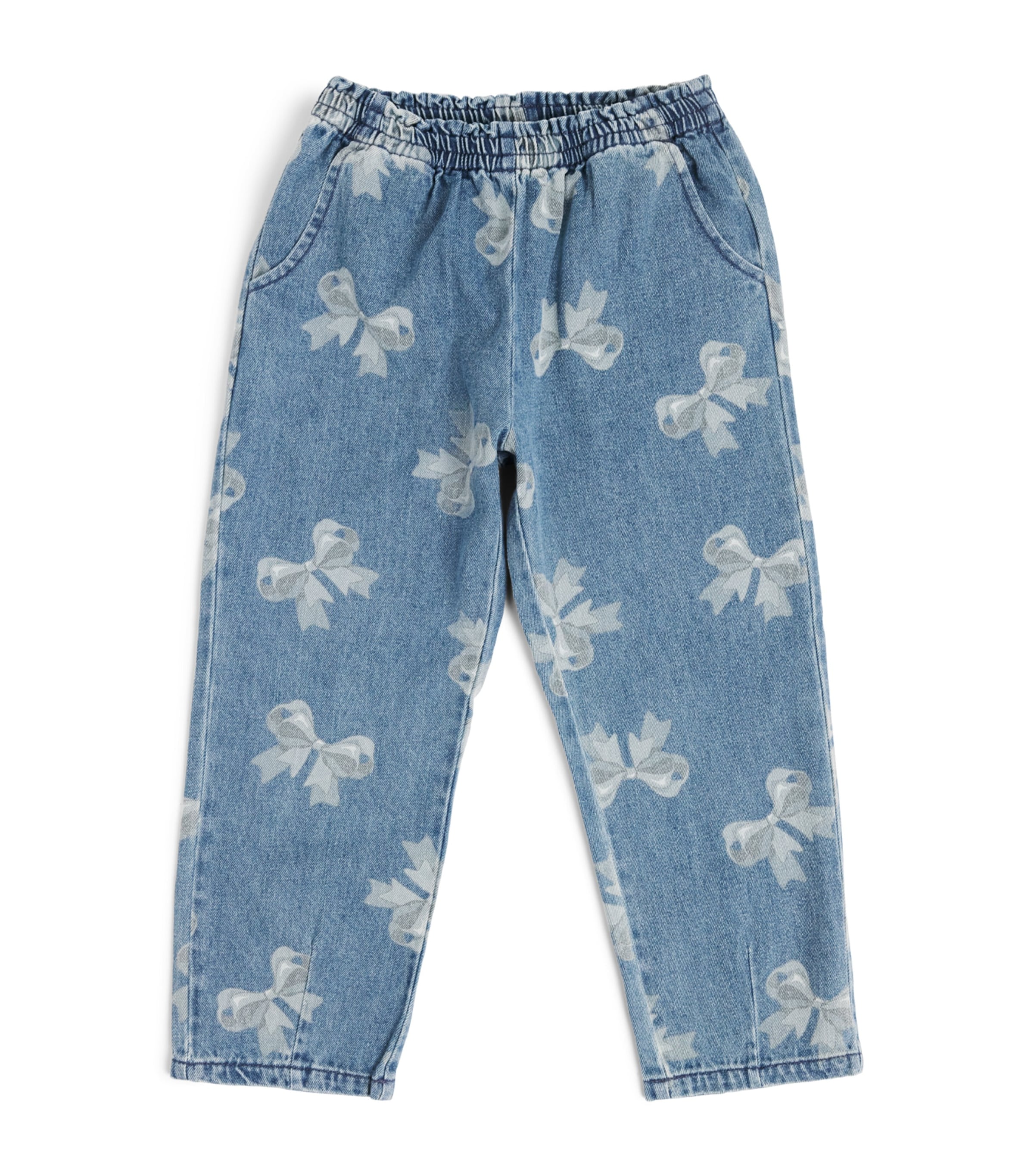 KONGES SLOJD Magot Frill Jeans (3-8 Years) Bow Blu Image 1