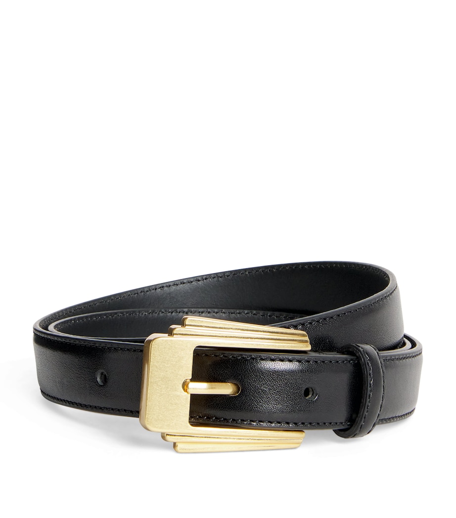 x Giuliva Heritage Leather Belt BLACK Image 1
