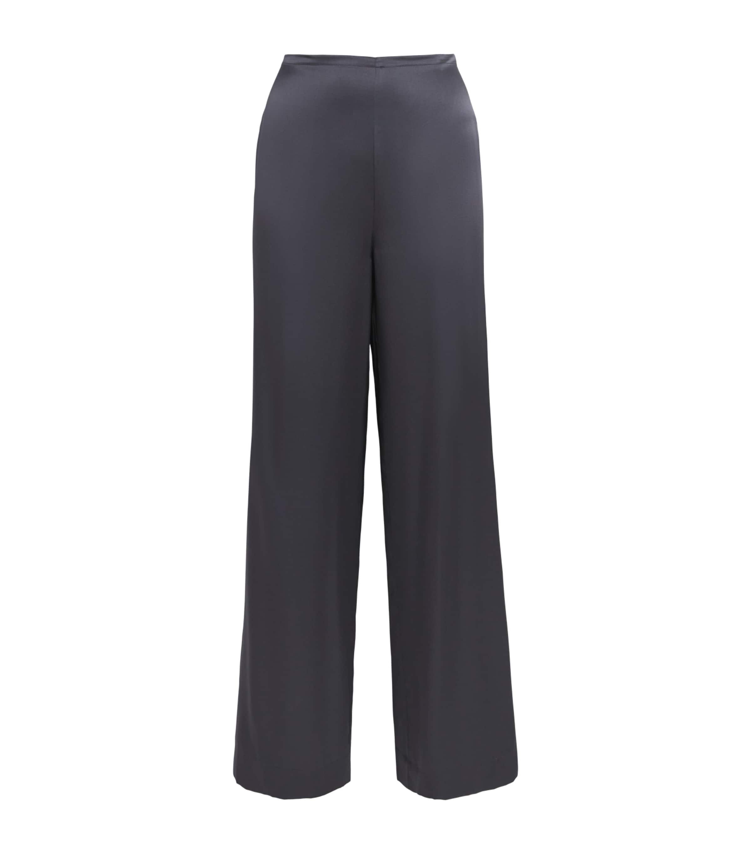 Silk-Blend Stroll Trousers NOCTURNE Image 1