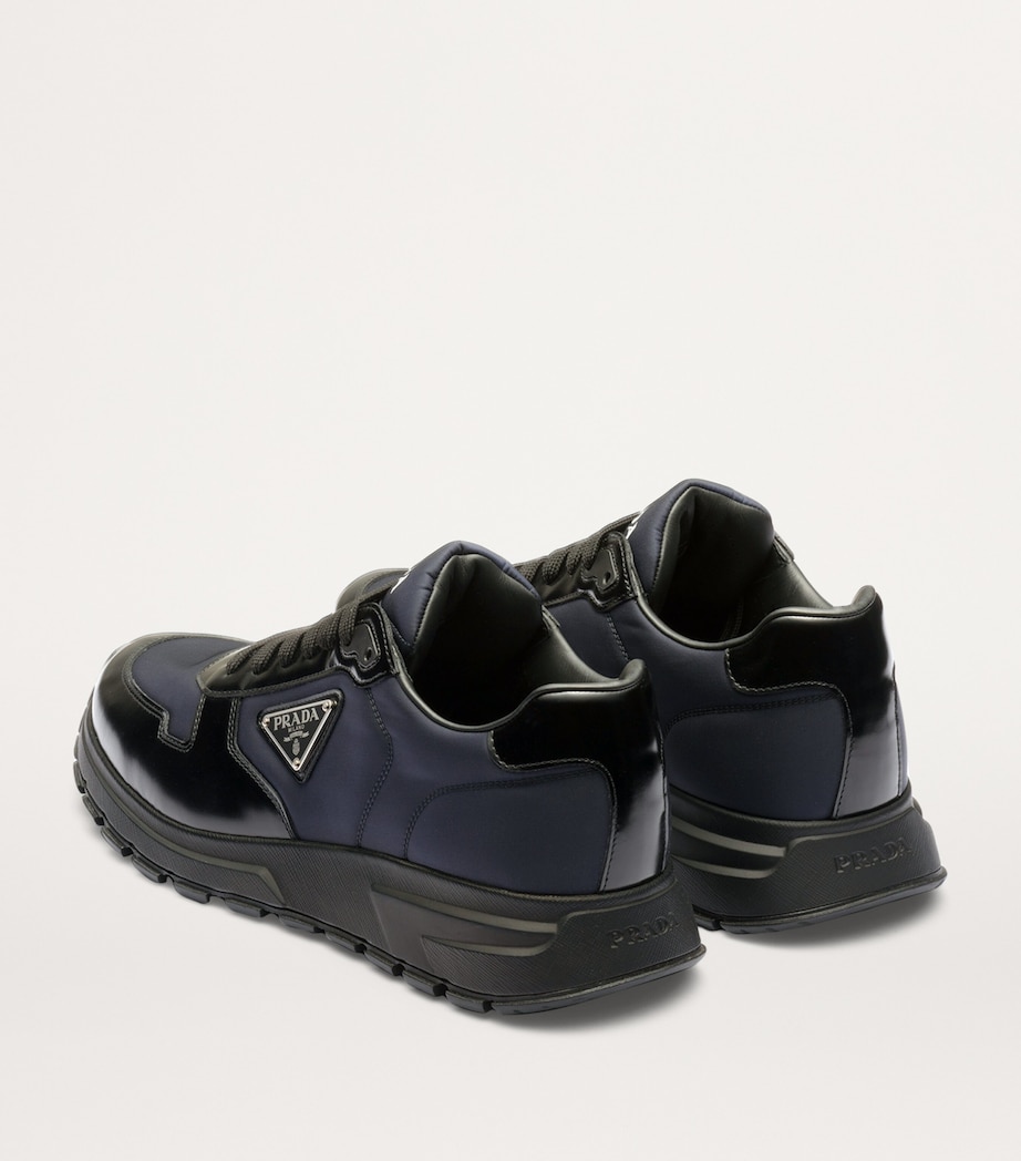 Prax 01 Re-Nylon and Leather Sneakers F0713 Image 5
