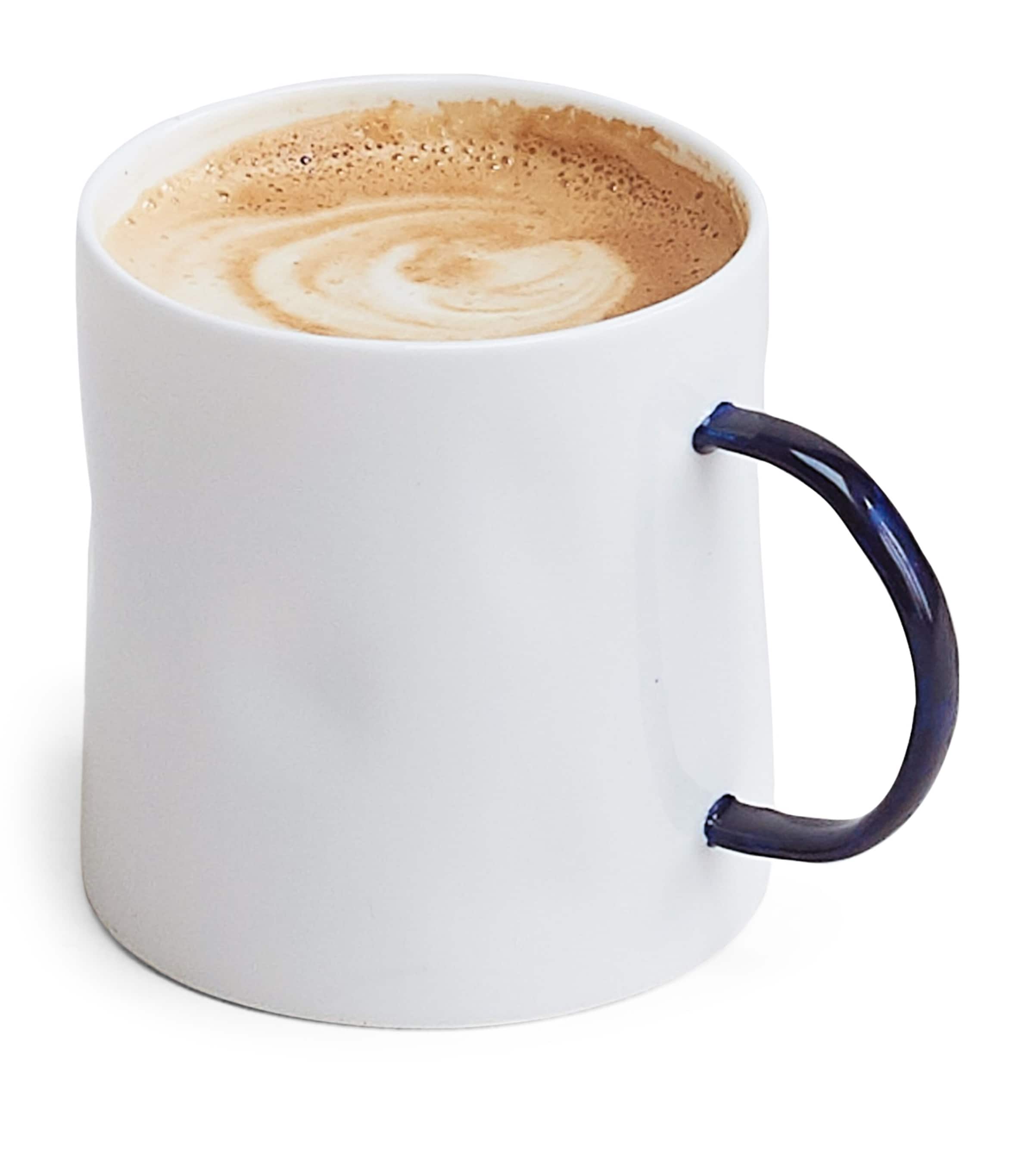 Set of 4 Cobalt Coffee Mugs COBALT (BLUE) Image 4