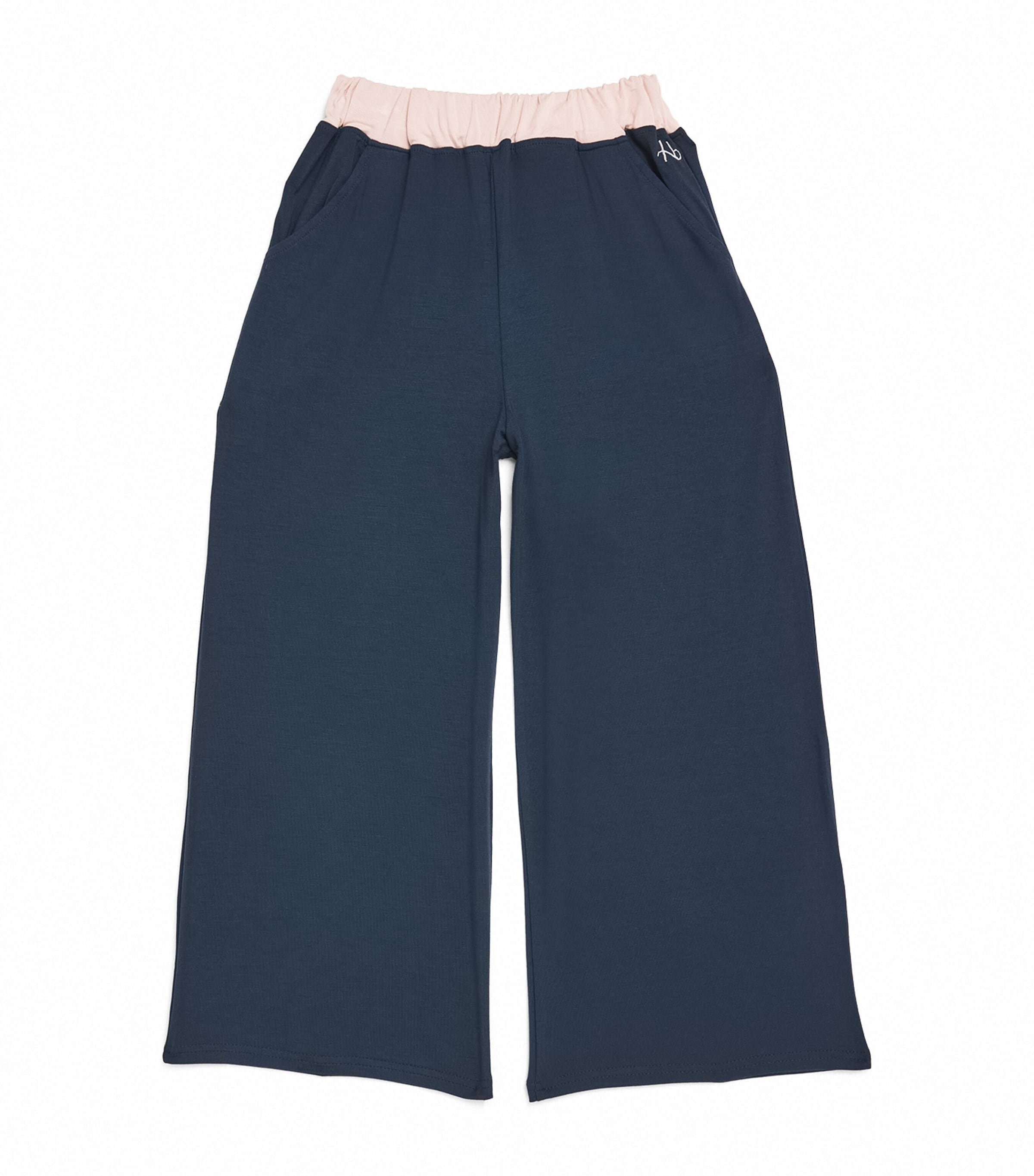 HOMEBODY WIDE-LEG PYJAMA TROUSERS