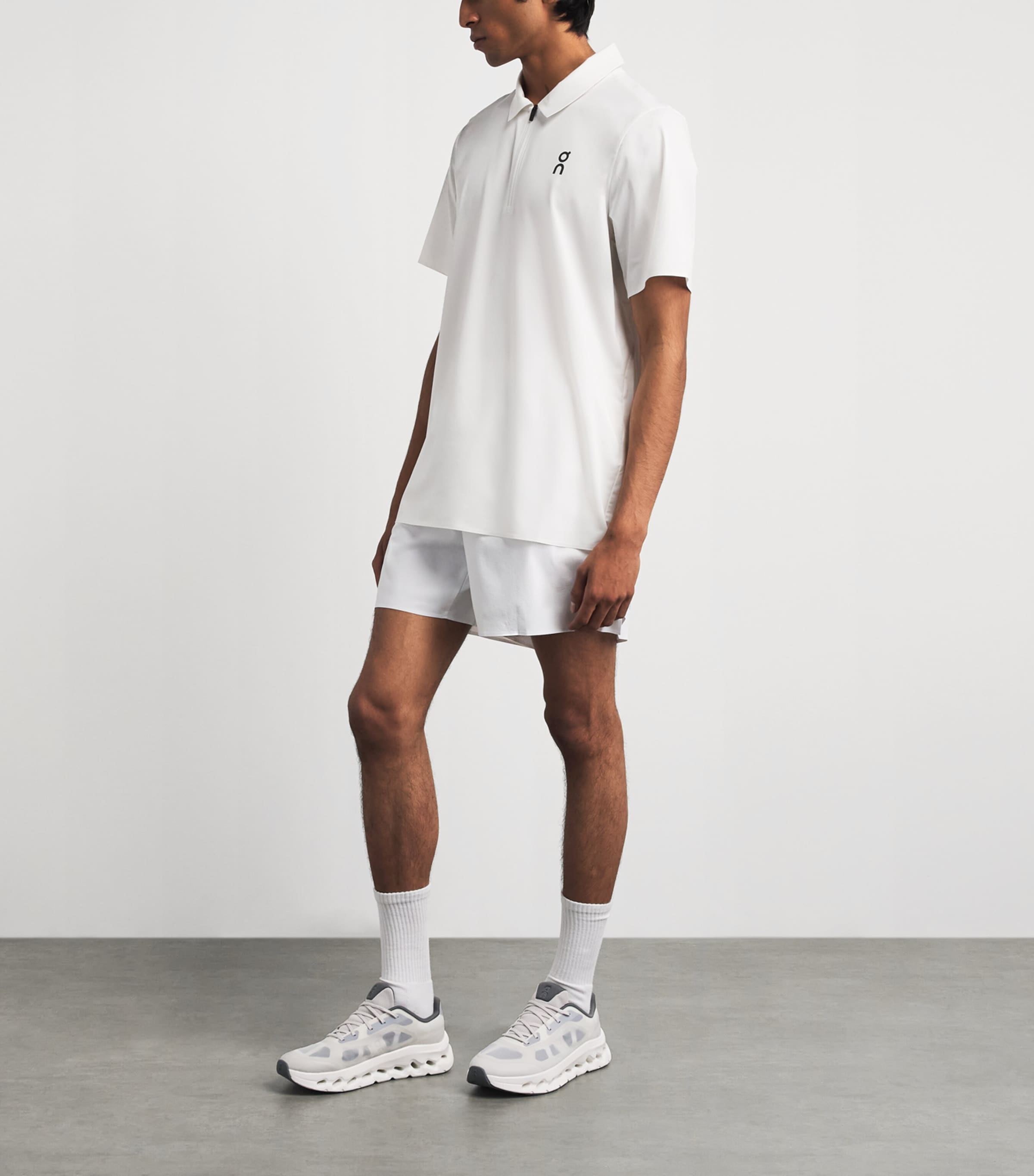 On Mens Court Polo Shirt White Image 2