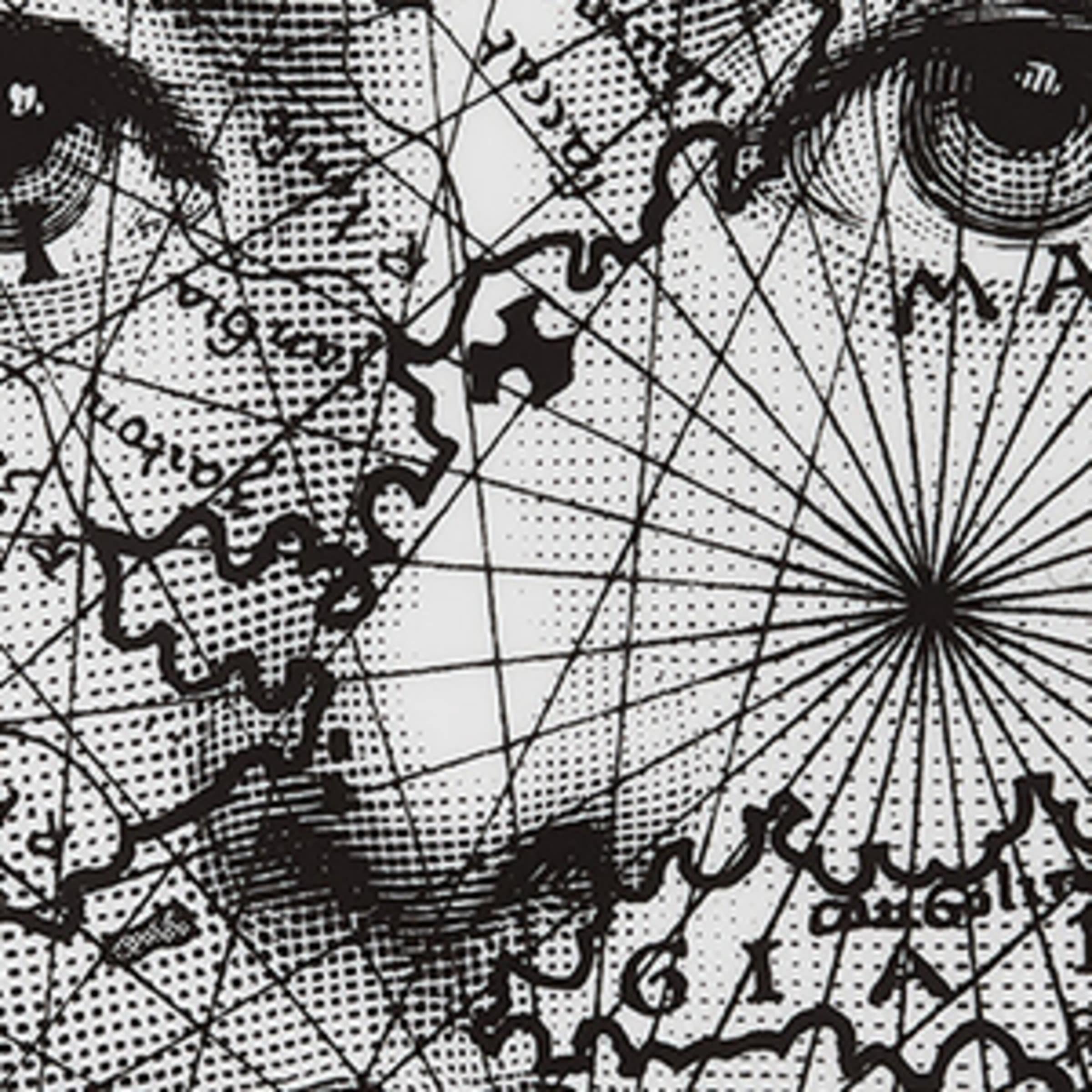 Fornasetti 테마 에 바리아지오니 No. 94 월 플레이트 26cm