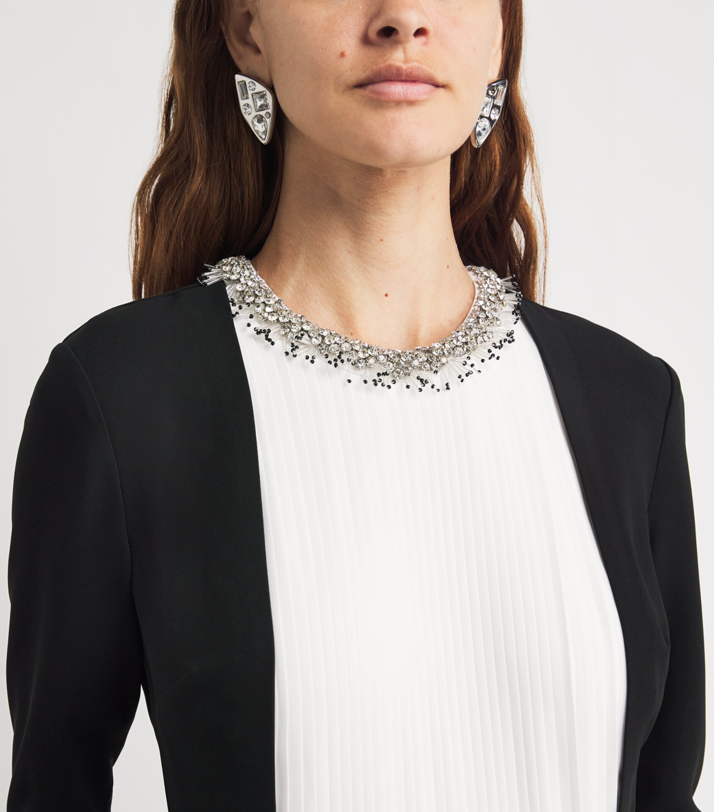 Panelled Esther Midi Dress IVORY MULTI Image 4