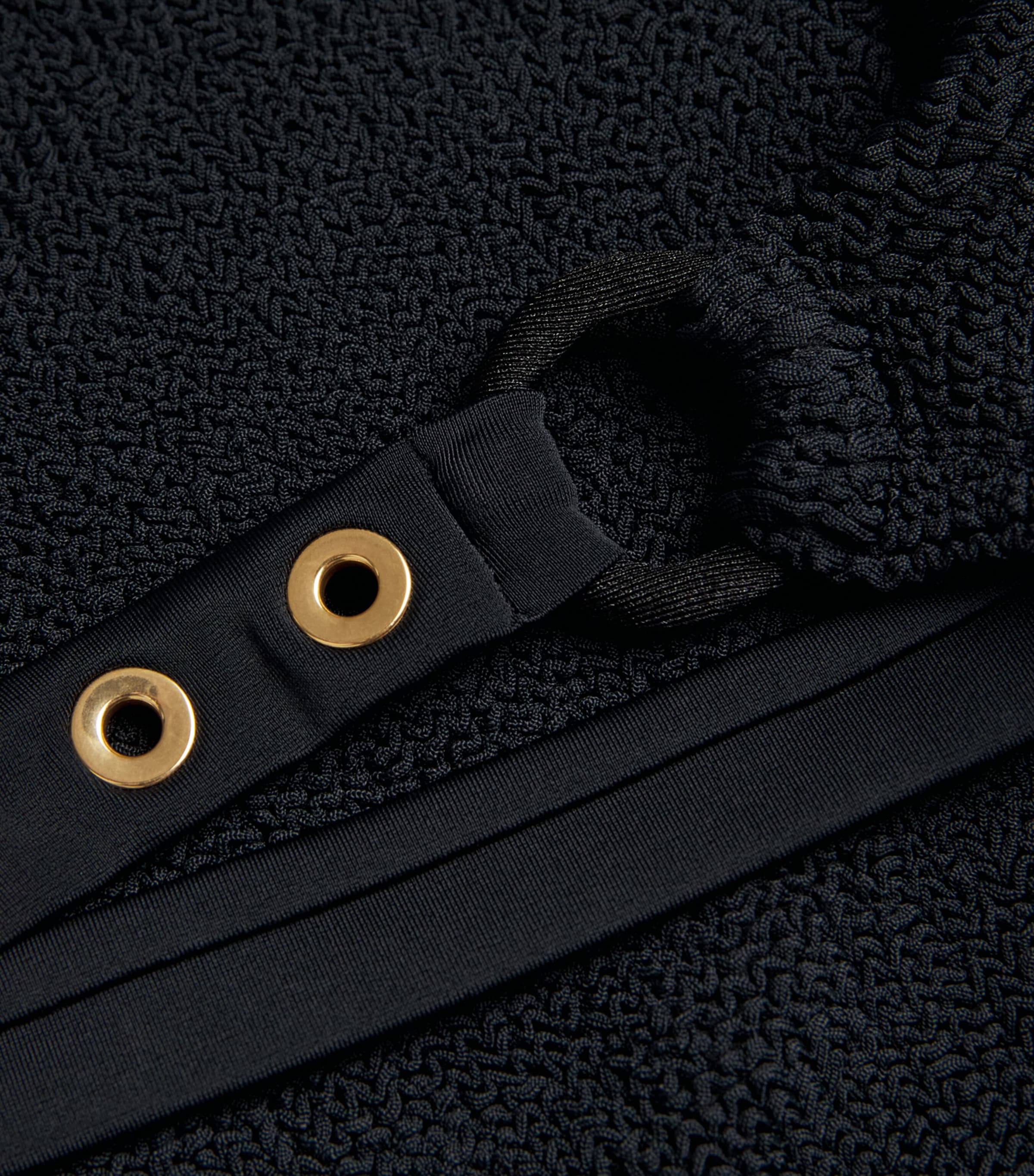 Eyelet Melody Swimsuit BLACK Image 4