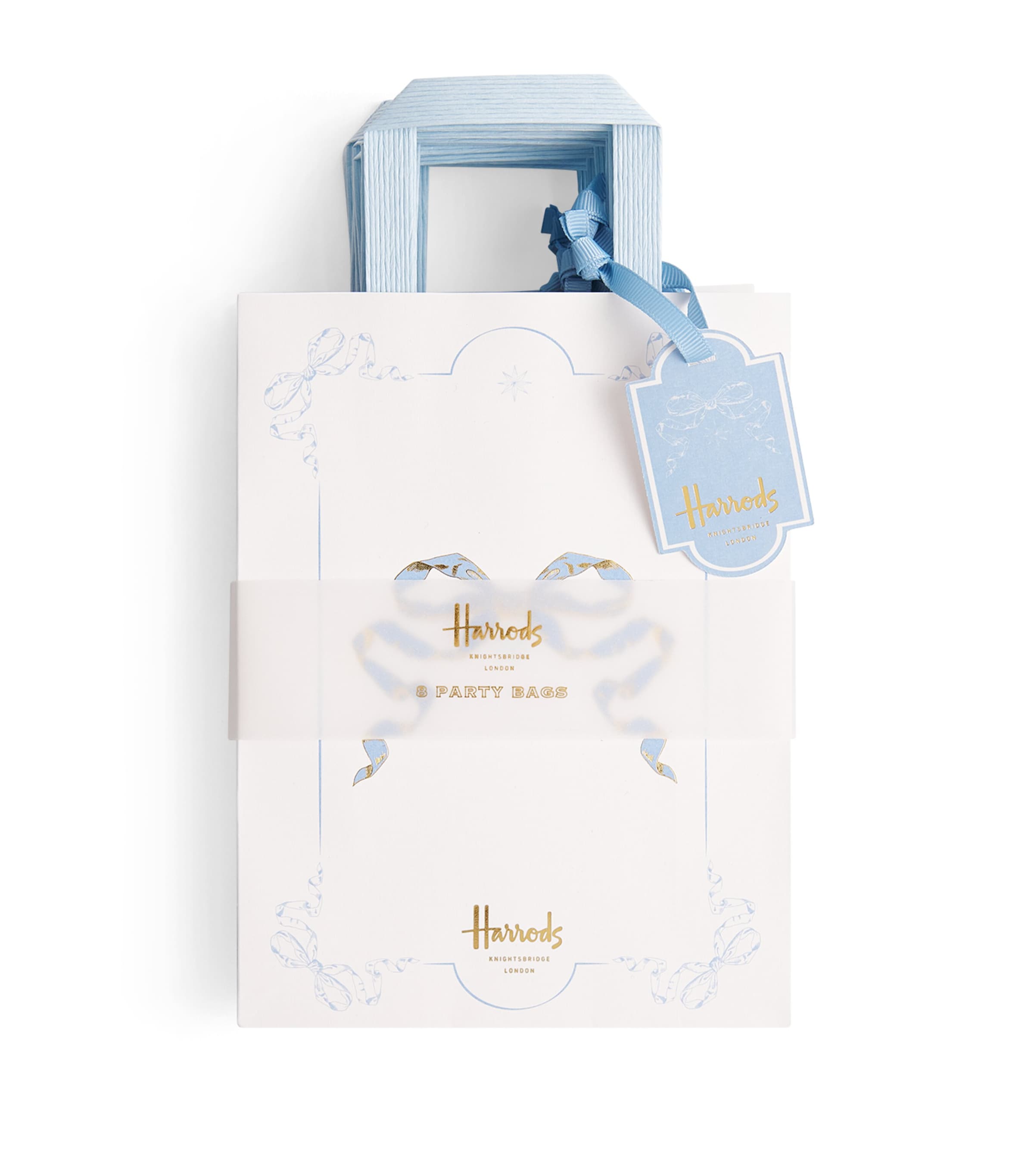 Bows Party Bags (Set of 8) MULTI Image 1